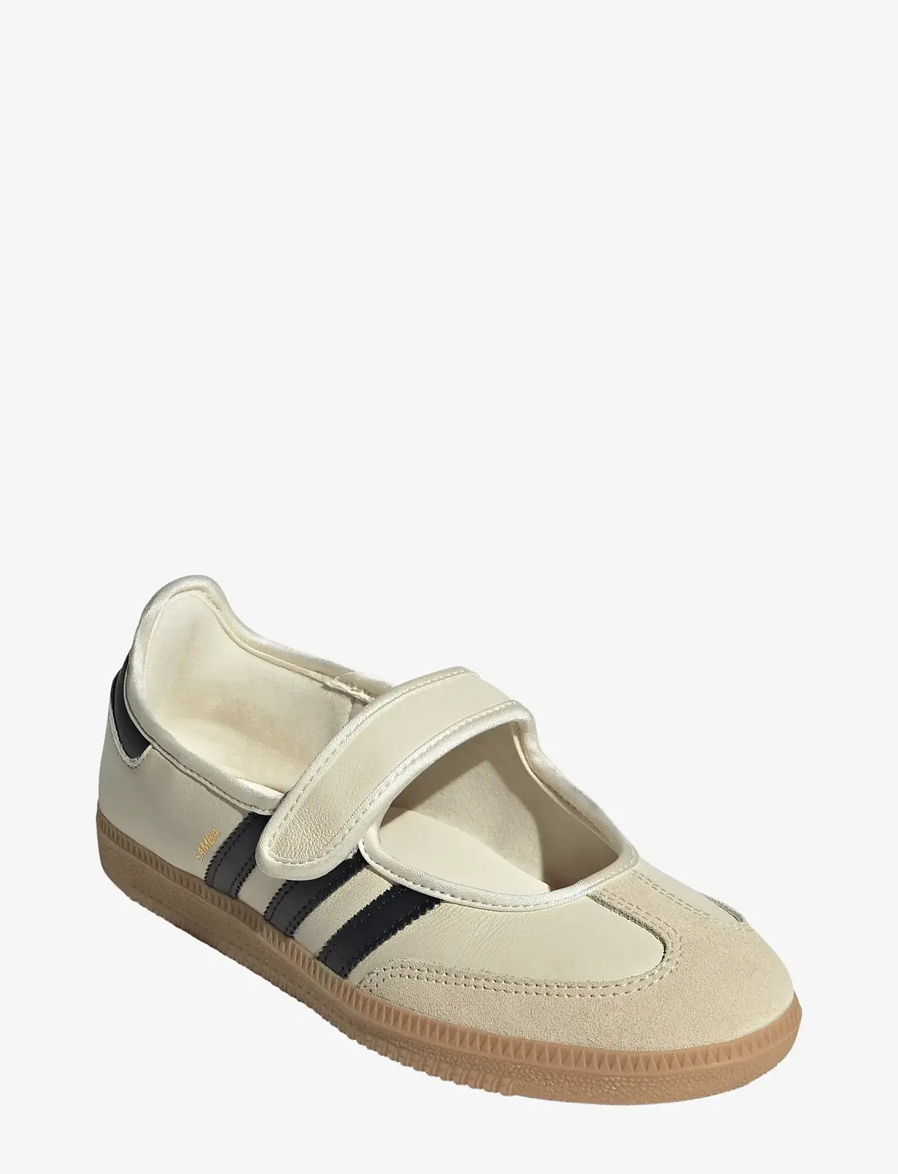adidas Originals - SAMBA JANE W - slip-on sneakers - crewht/gum3/cblack - 0