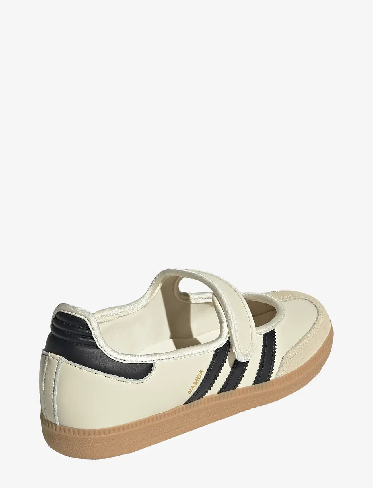 adidas Originals - SAMBA JANE W - slip-on sneakers - crewht/gum3/cblack - 3