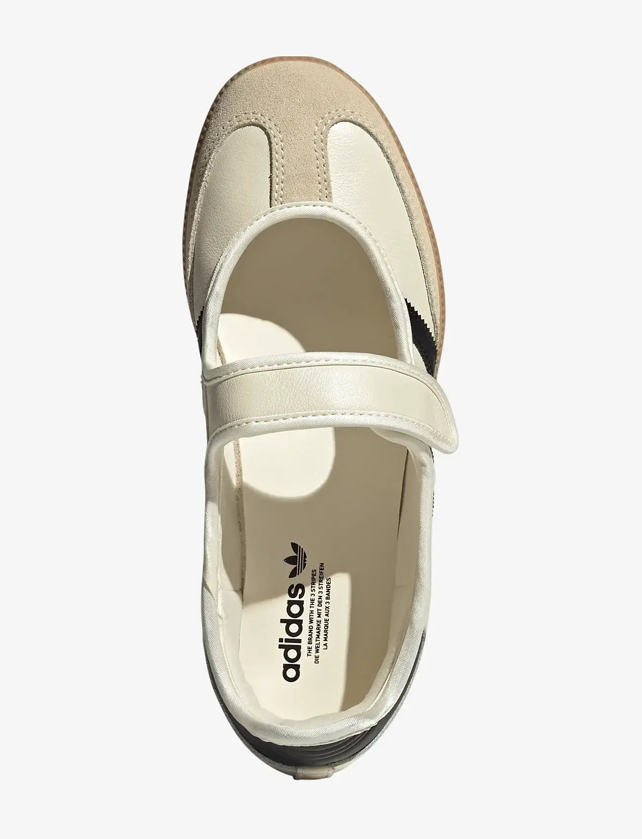 adidas Originals - SAMBA JANE W - slip-on sneakers - crewht/gum3/cblack - 4