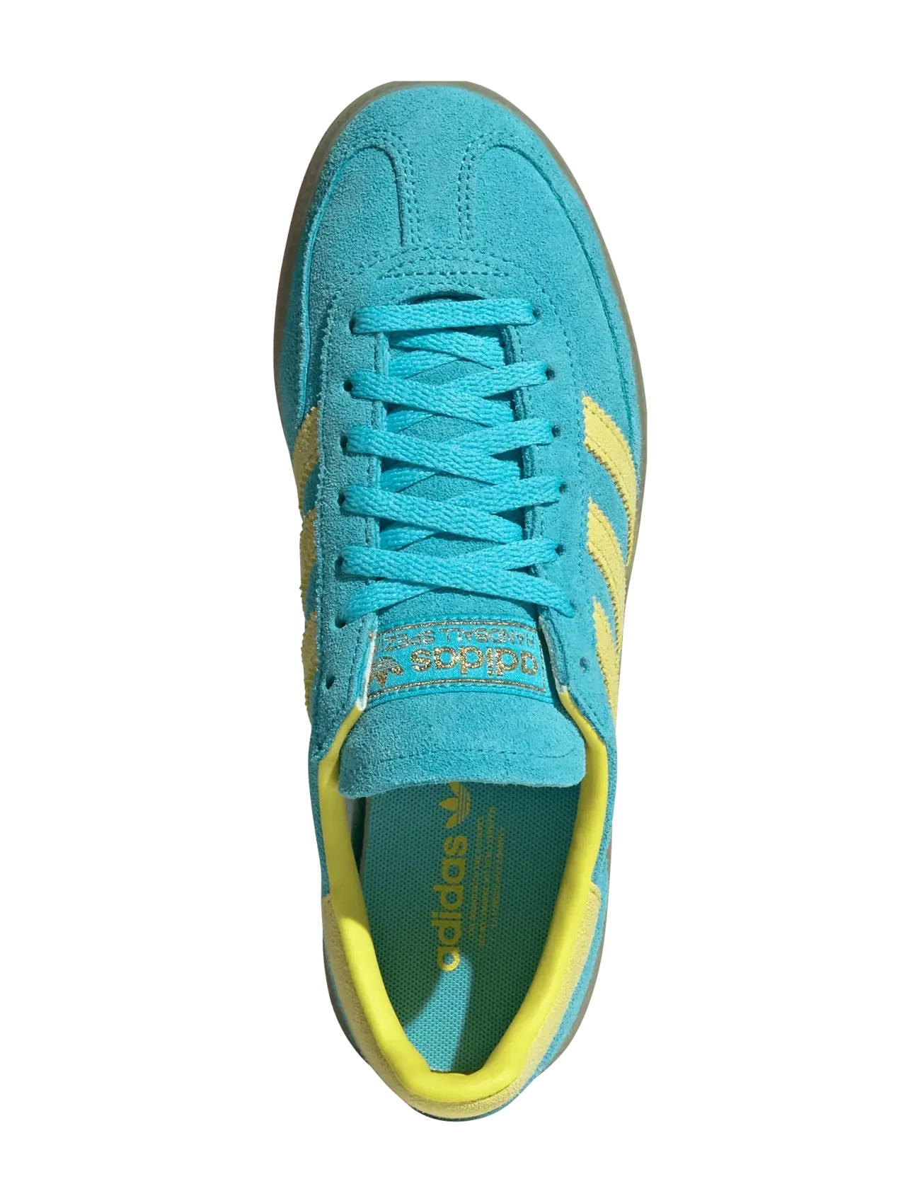 adidas Originals - HANDBALL SPEZIAL W - niedrige sneakers - bluglo/byello/goldmt - 4