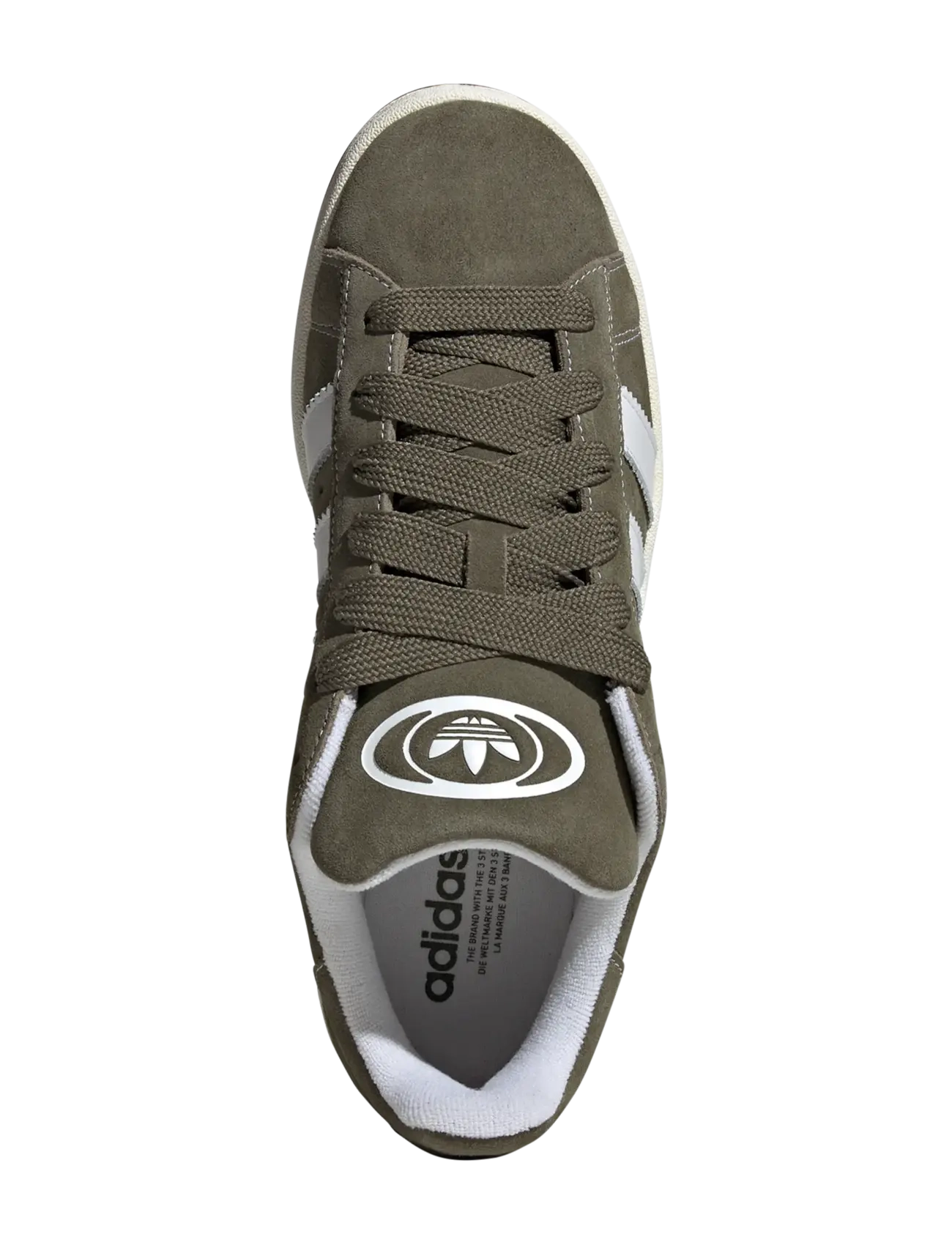 adidas Originals - CAMPUS 00s - lágir strigaskór - olistr/ftwwht/owhite - 4