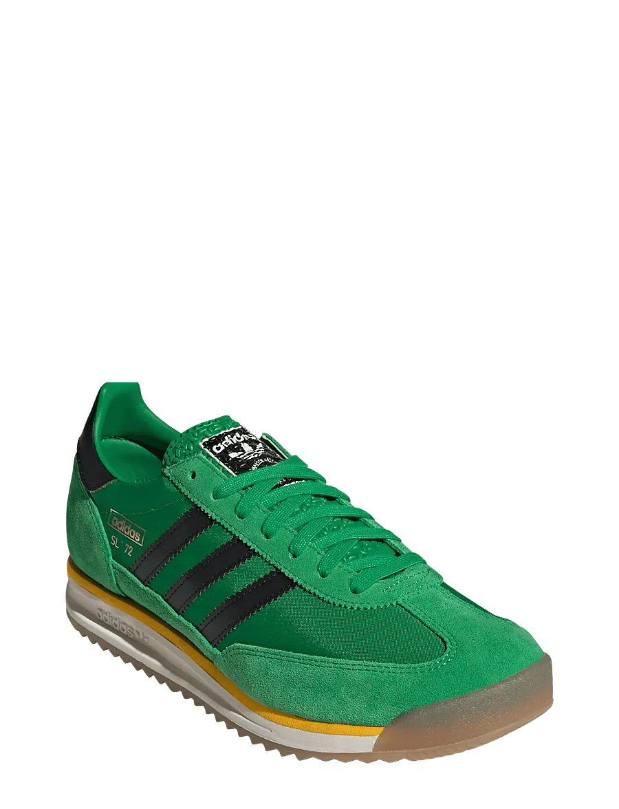 adidas Originals - SL 72 RS - niedriger schnitt - green/owhite/creyel - 0