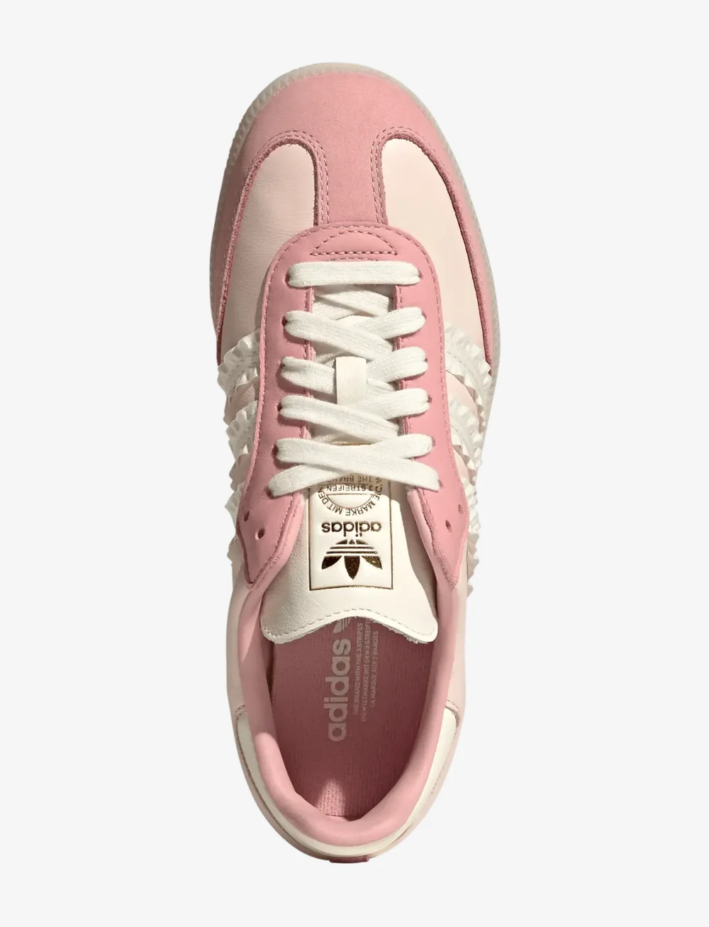 adidas Originals - SAMBA OG W - lave sneakers - wonqua/owhite/wonmau - 4