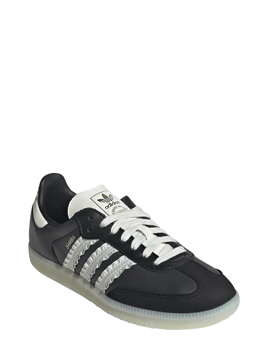 adidas Originals - SAMBA OG W - låga sneakers - carbon/owhite/cblack - 0