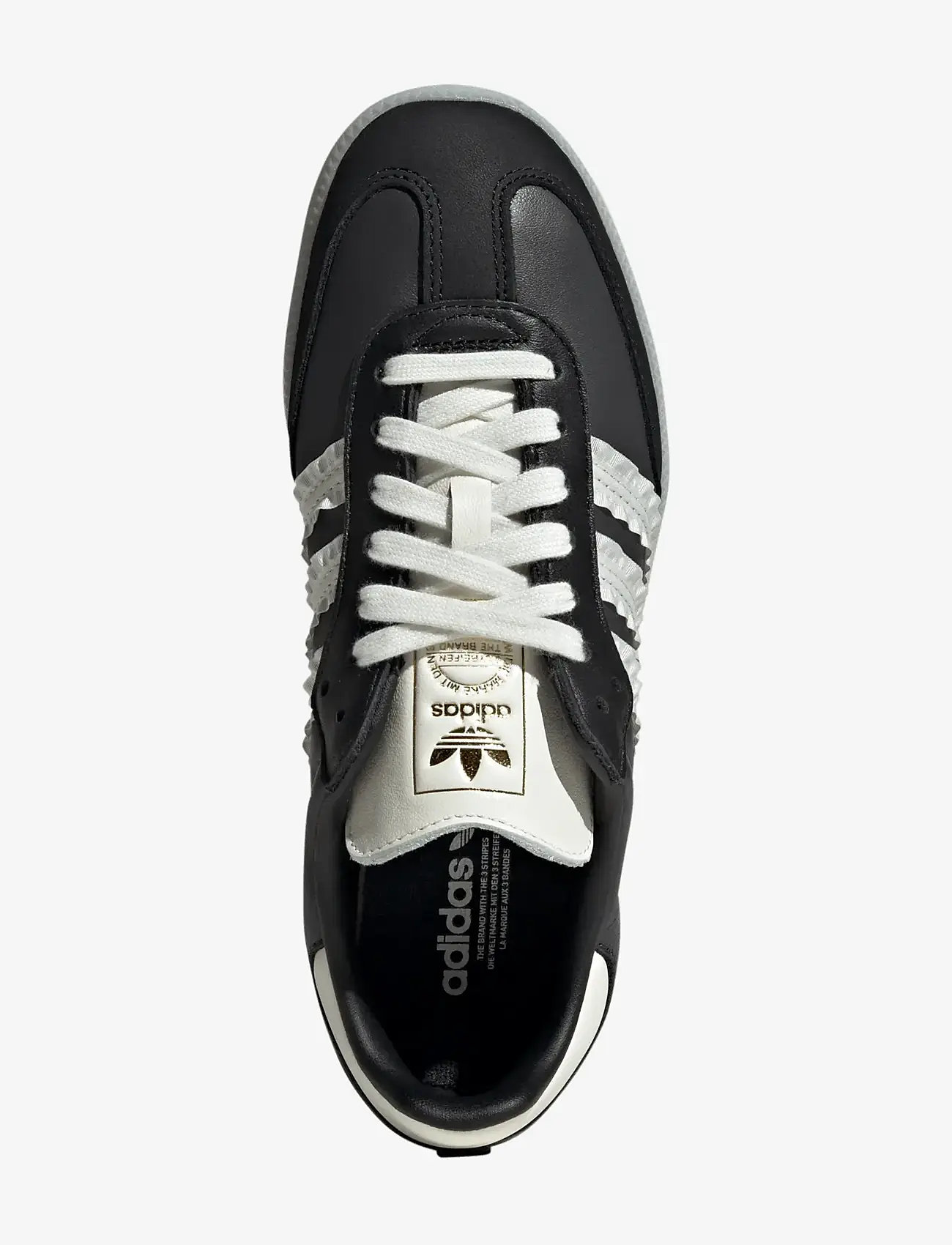 adidas Originals - SAMBA OG W - låga sneakers - carbon/owhite/cblack - 4