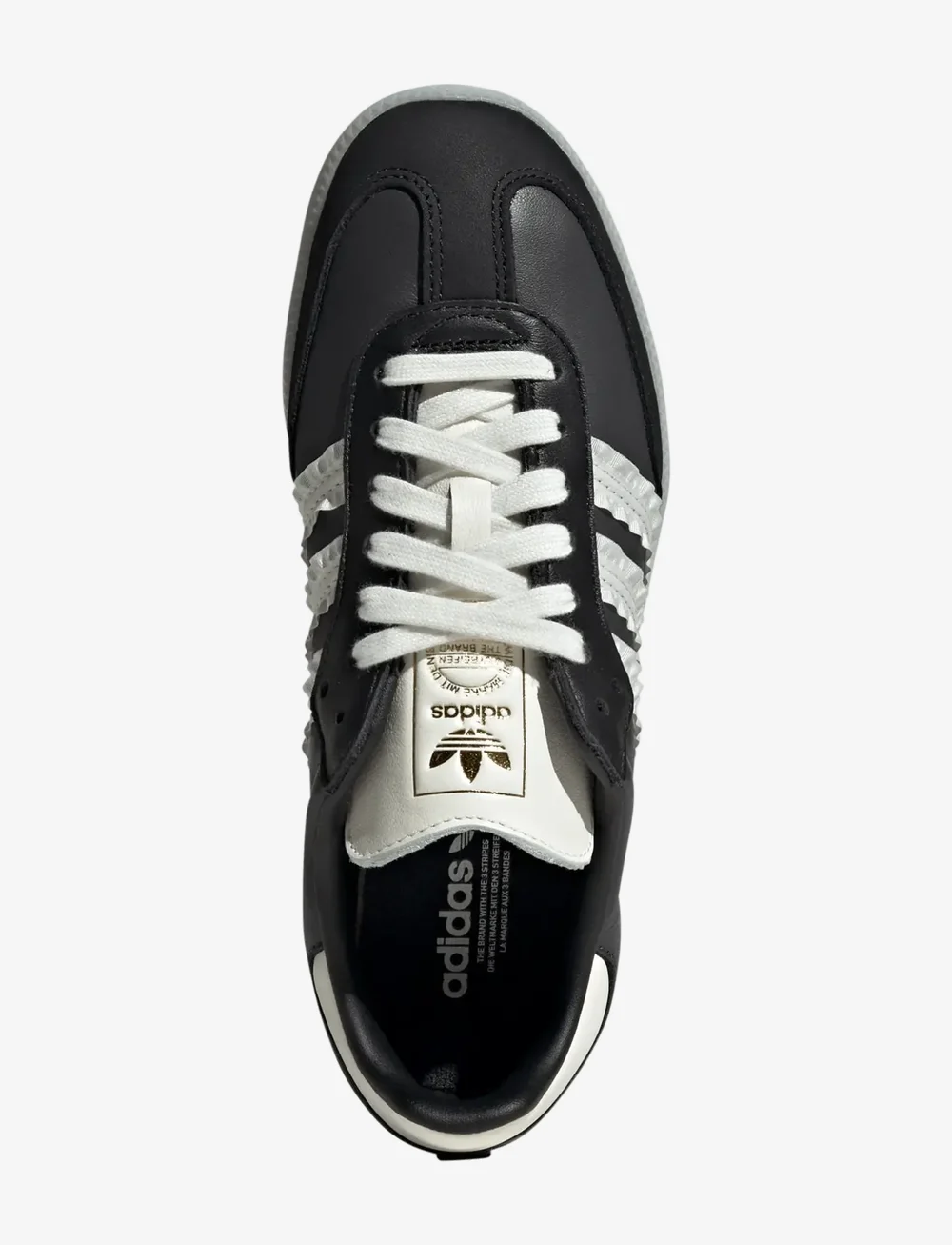 adidas Originals - SAMBA OG W - lave sneakers - carbon/owhite/cblack - 4