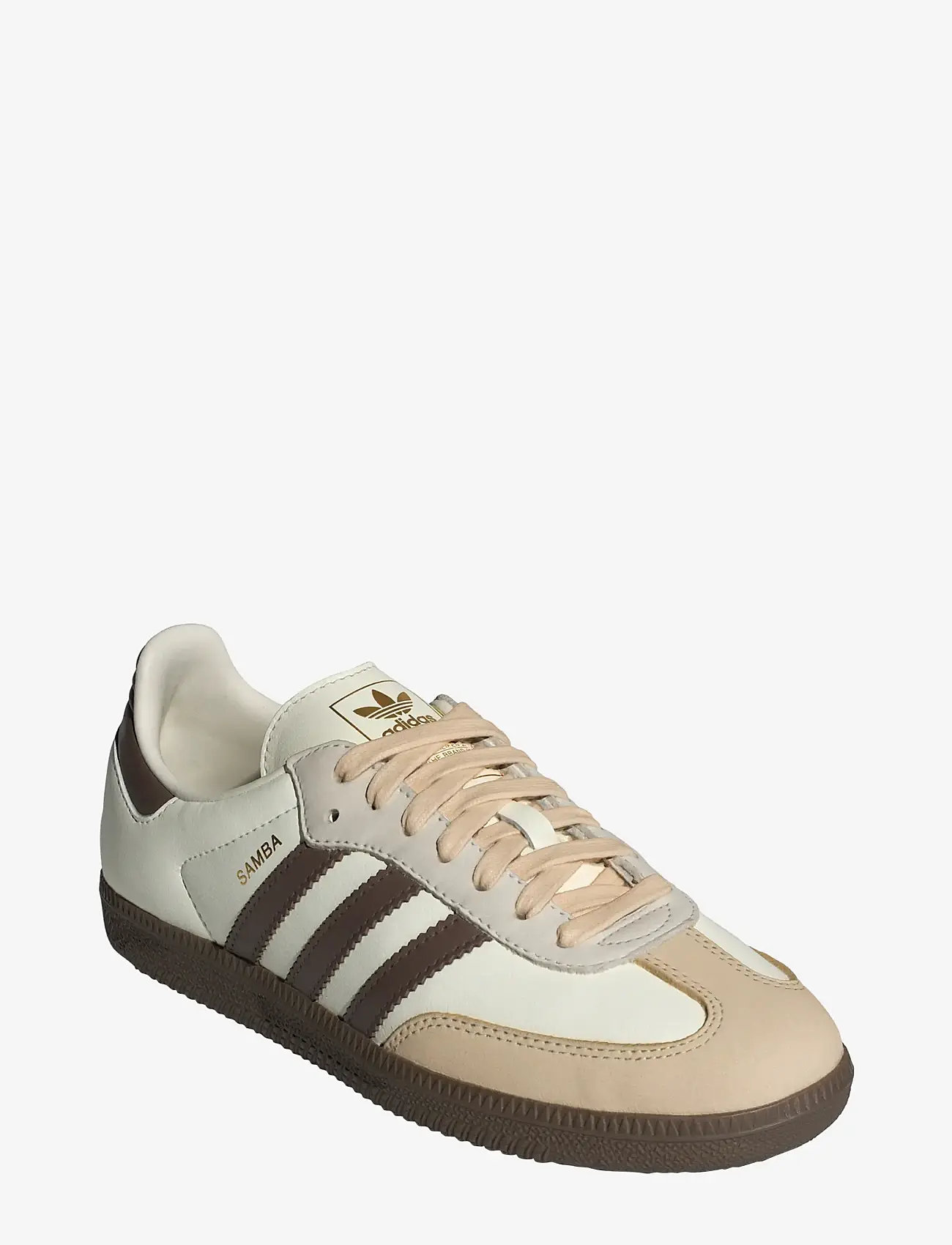 adidas Originals - SAMBA OG W - lave sneakers - owhite/earstr/gum3 - 0