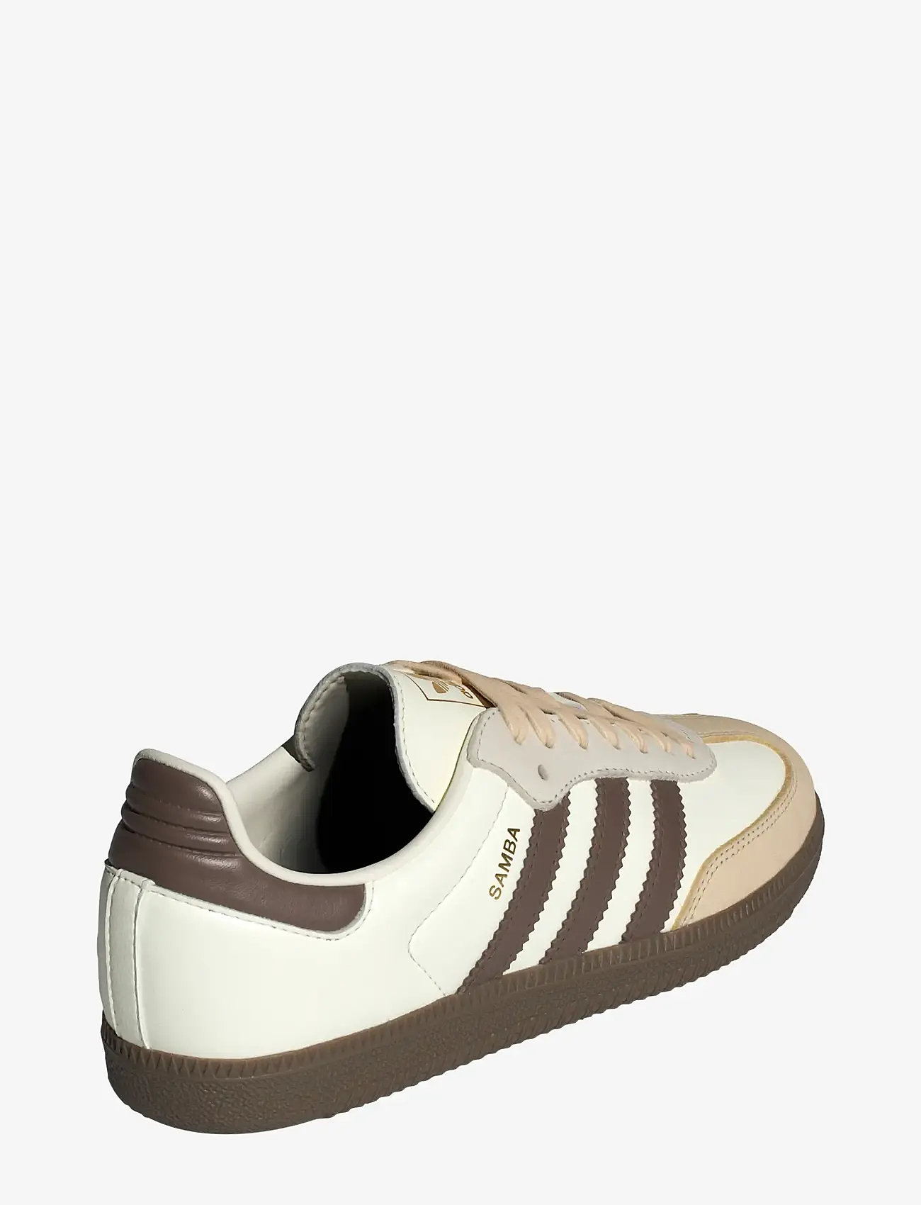 adidas Originals - SAMBA OG W - lave sneakers - owhite/earstr/gum3 - 3