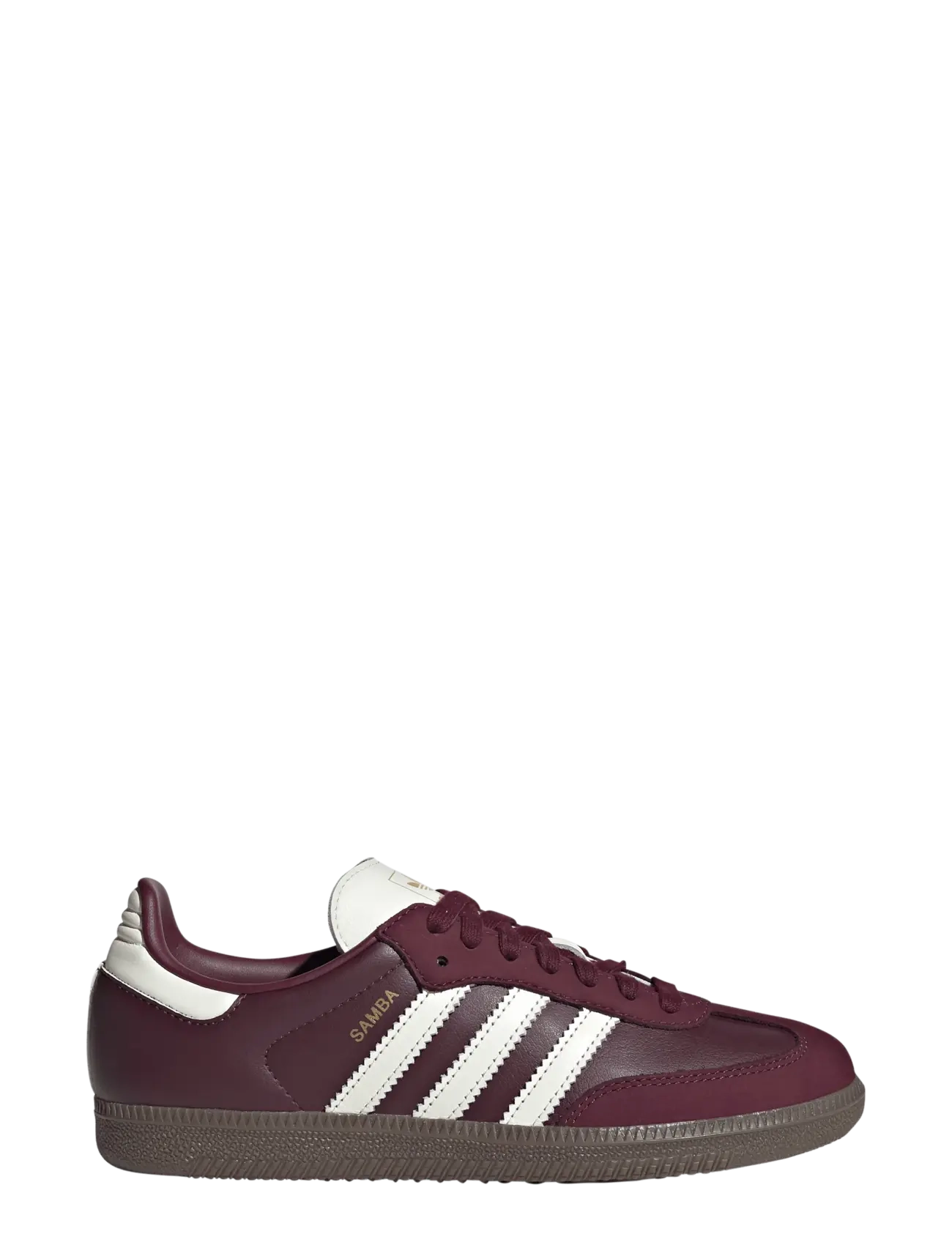 adidas Originals - SAMBA OG W - låga sneakers - maroon/owhite/gum3 - 1