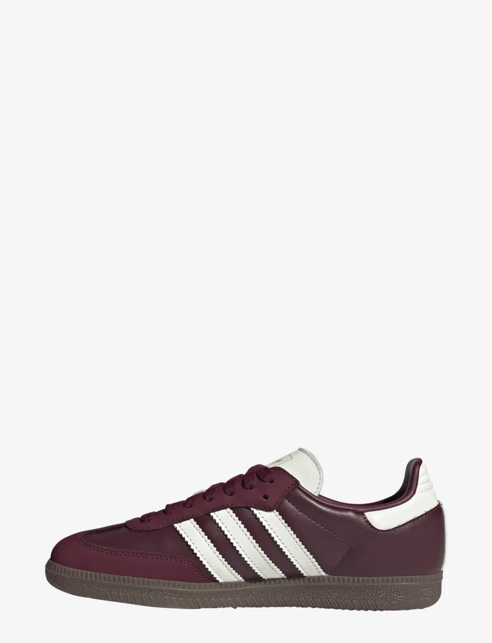 adidas Originals - SAMBA OG W - niedrige sneakers - maroon/owhite/gum3 - 2