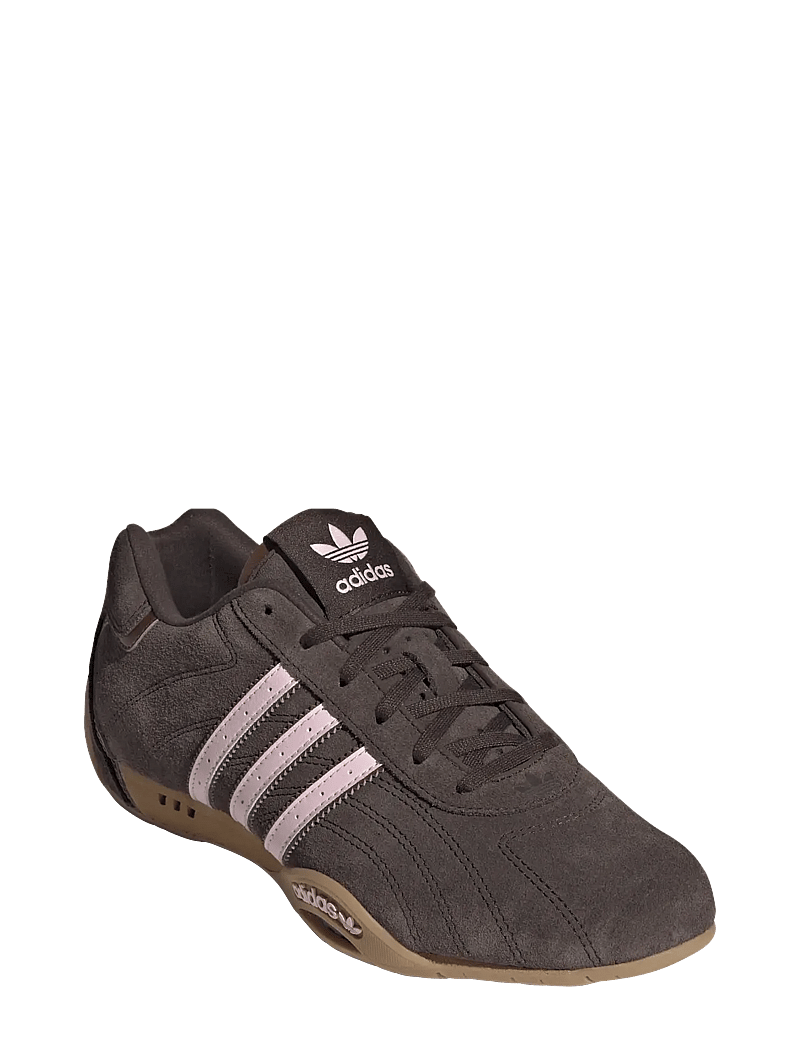 adidas Originals - ADIRACER LO W - lave sneakers - dbrown/clpink/gum4 - 0
