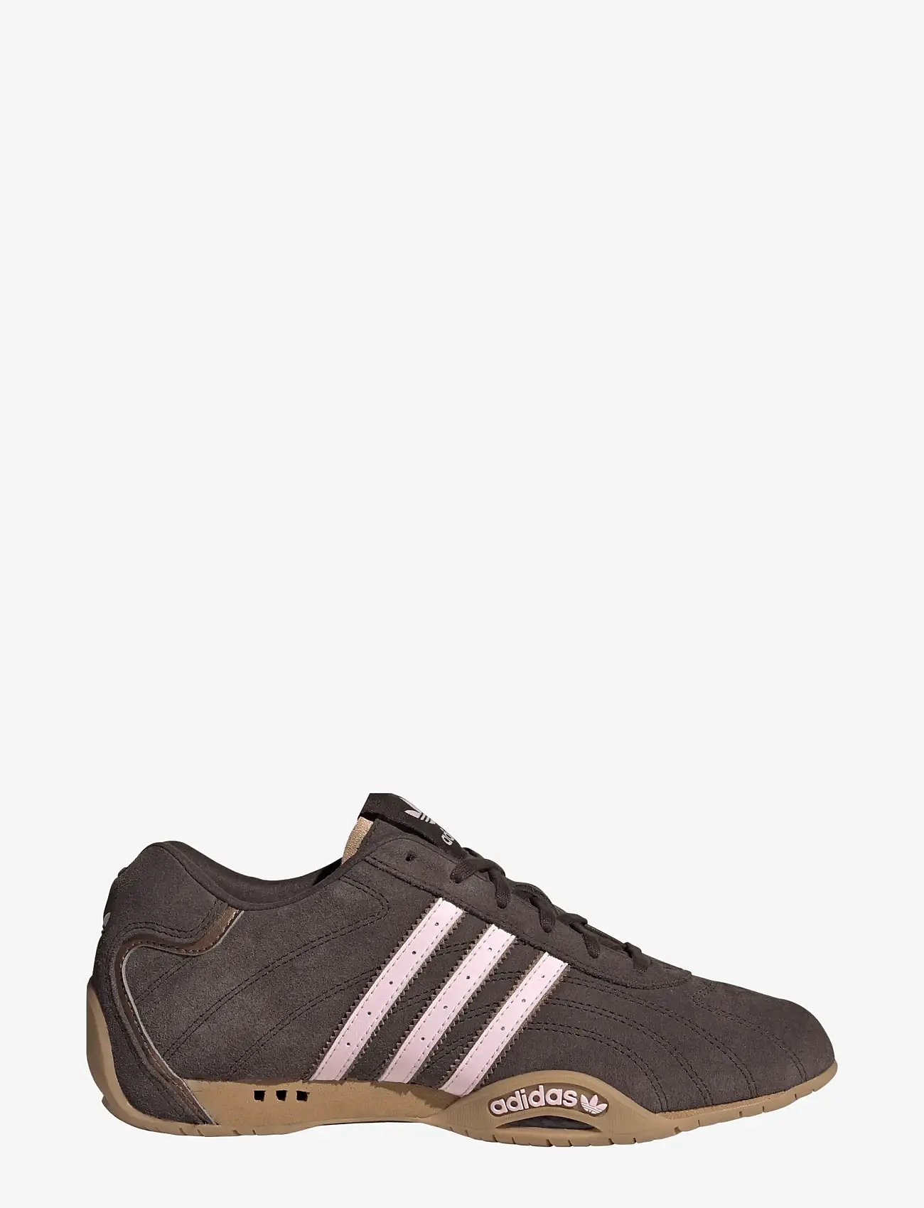 adidas Originals - ADIRACER LO W - lave sneakers - dbrown/clpink/gum4 - 1