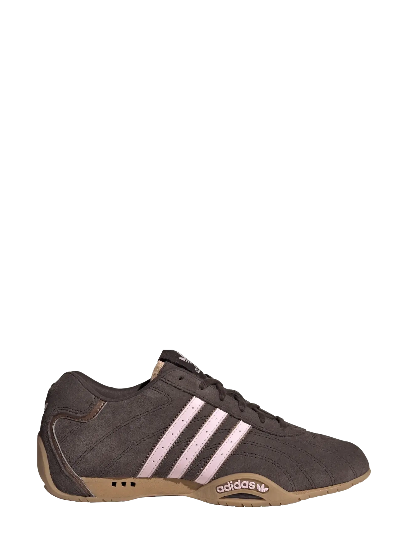 adidas Originals - ADIRACER LO W - lave sneakers - dbrown/clpink/gum4 - 1