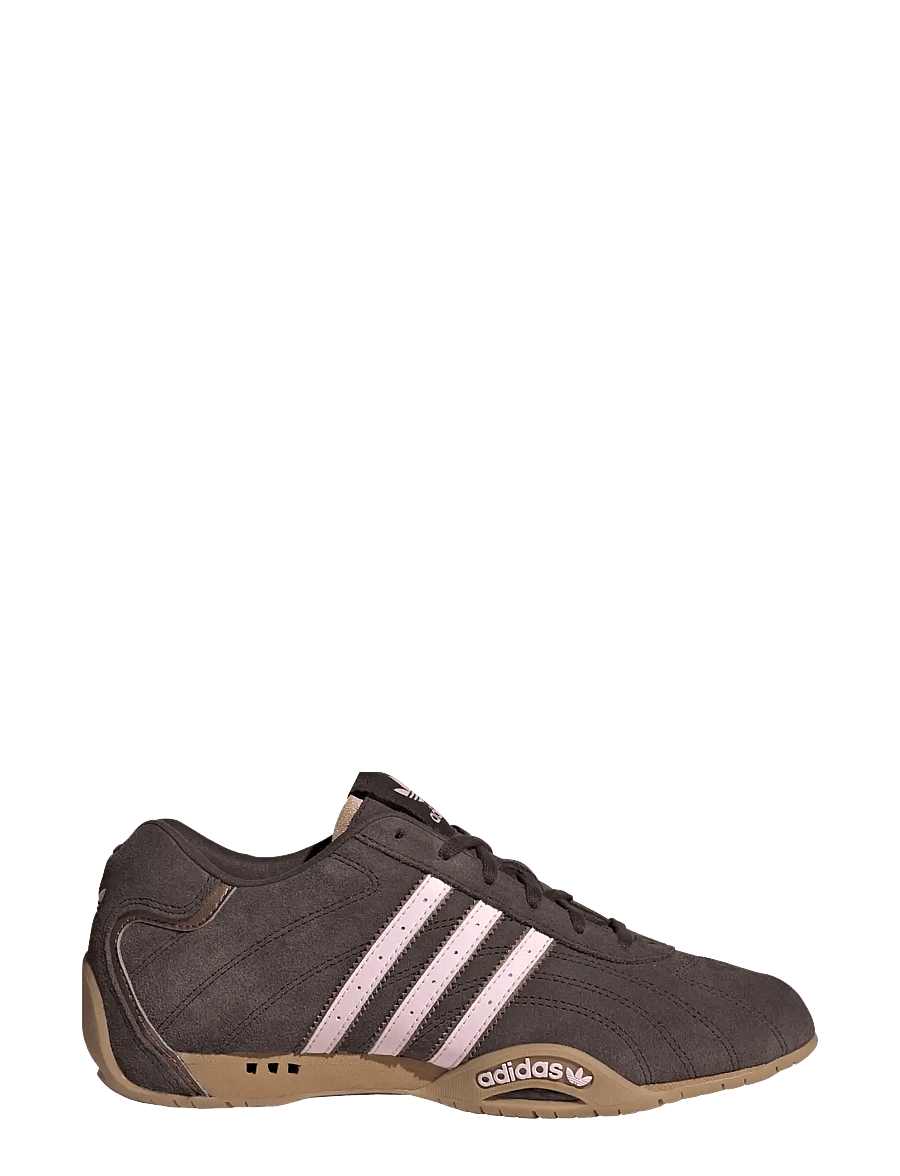 adidas Originals - ADIRACER LO W - lave sneakers - dbrown/clpink/gum4 - 1
