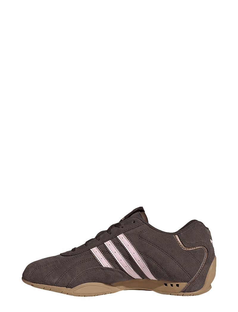 adidas Originals - ADIRACER LO W - lave sneakers - dbrown/clpink/gum4 - 2