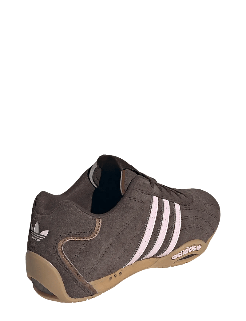 adidas Originals - ADIRACER LO W - lave sneakers - dbrown/clpink/gum4 - 3