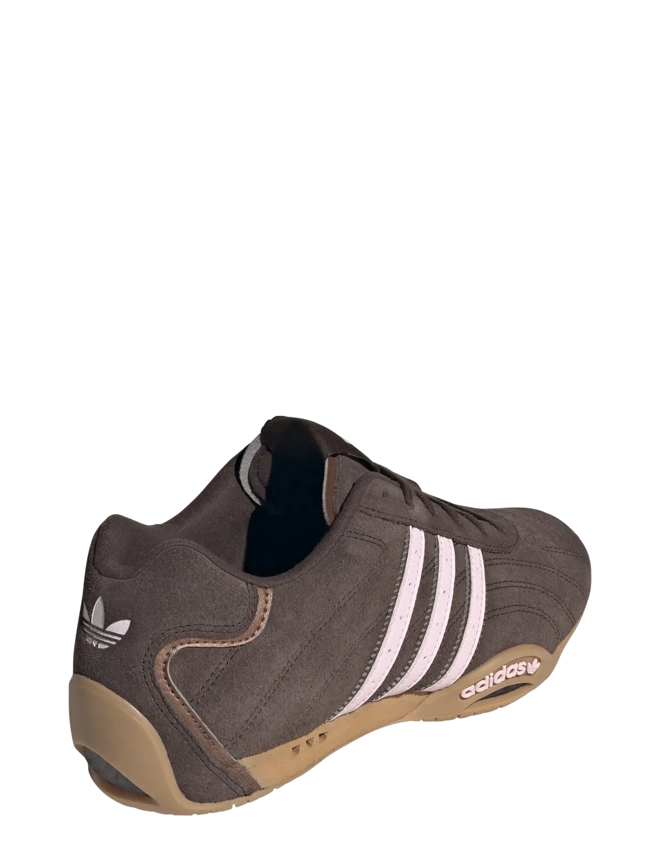 adidas Originals - ADIRACER LO W - lave sneakers - dbrown/clpink/gum4 - 3