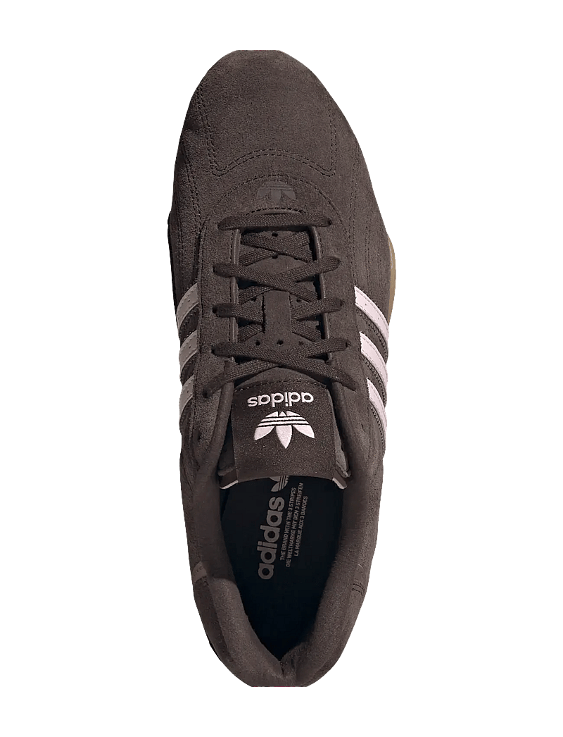 adidas Originals - ADIRACER LO W - lave sneakers - dbrown/clpink/gum4 - 4