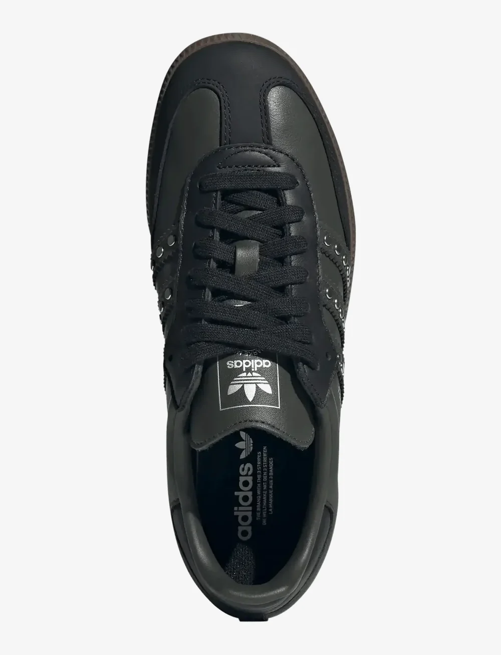 adidas Originals - SAMBA OG W - lave sneakers - cblack/legear/gum5 - 4