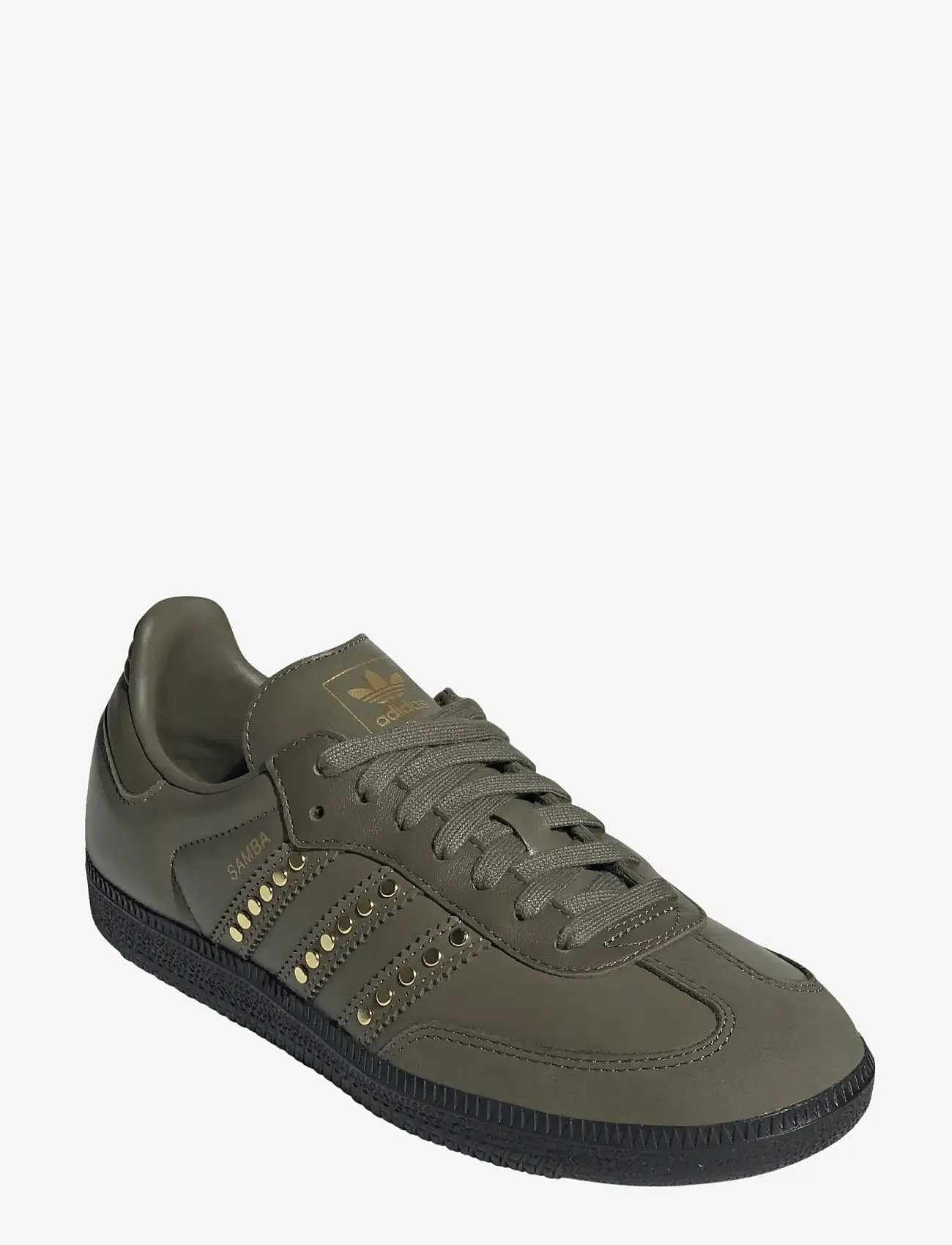 adidas Originals - SAMBA OG W - niedrige sneakers - medrkh/olistr/cblack - 0