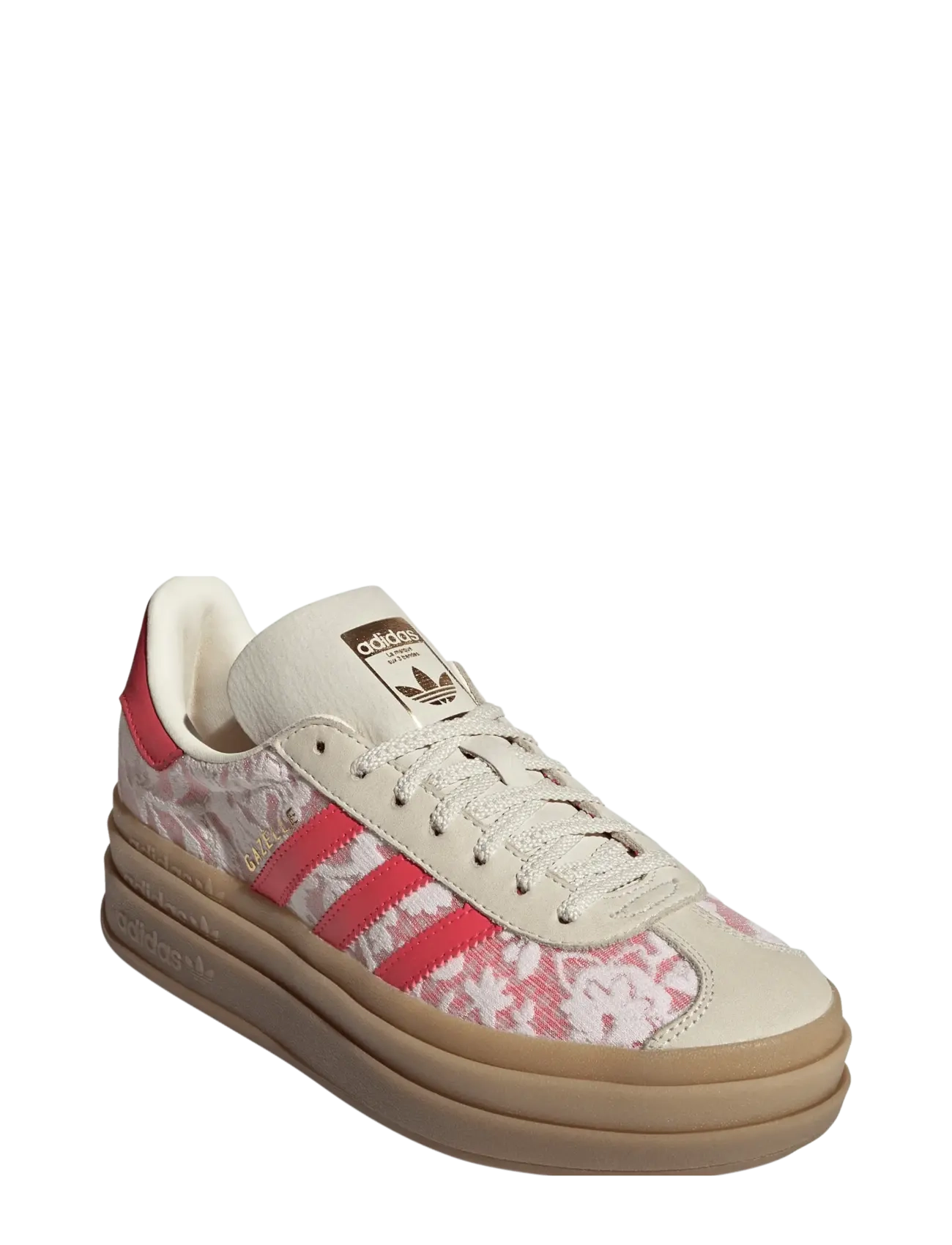 adidas Originals GAZELLE BOLD W - Sko - FTWWHT/CREWHT/BETSCA / pink/rose