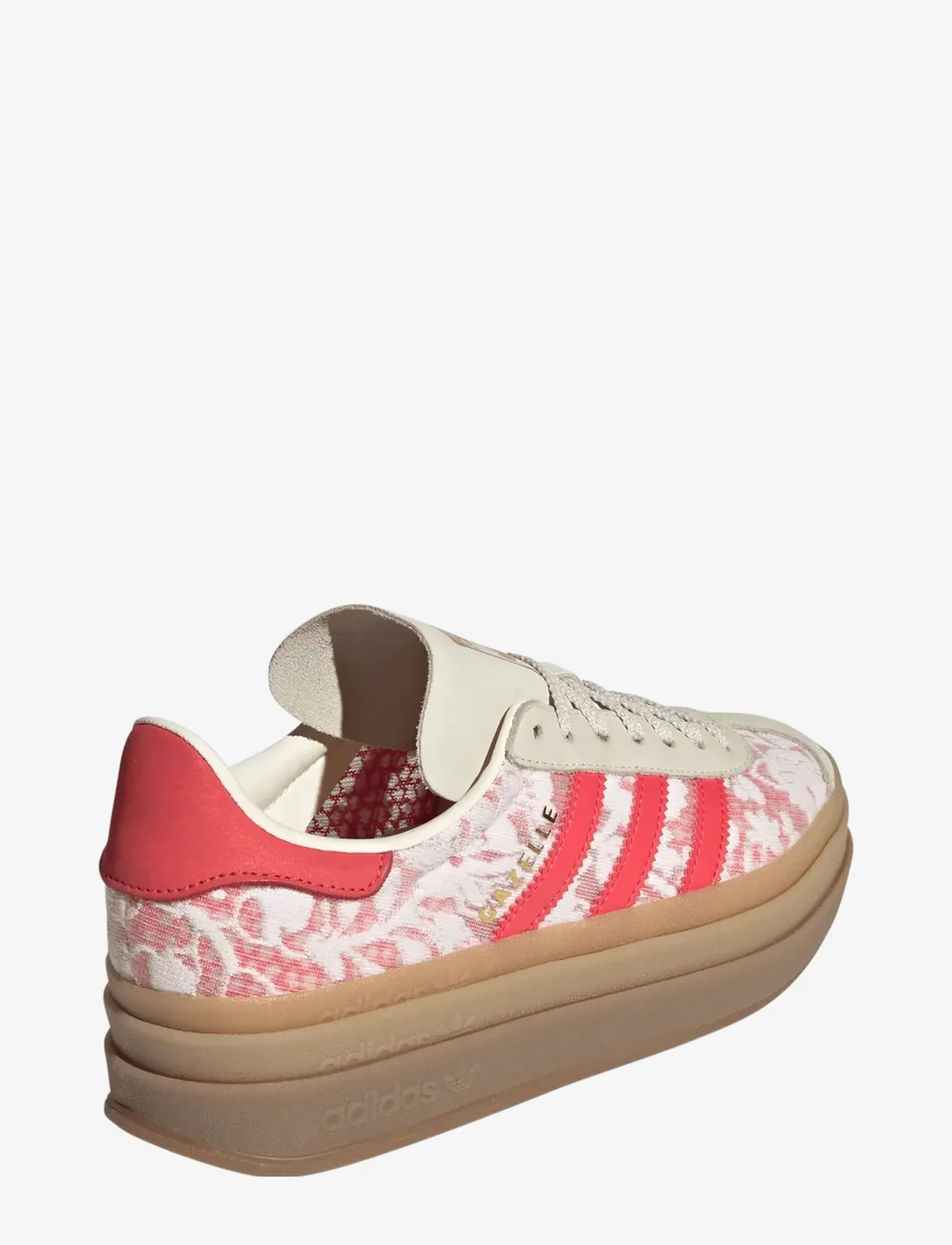adidas Originals - GAZELLE BOLD W - lave sneakers - ftwwht/crewht/betsca - 3