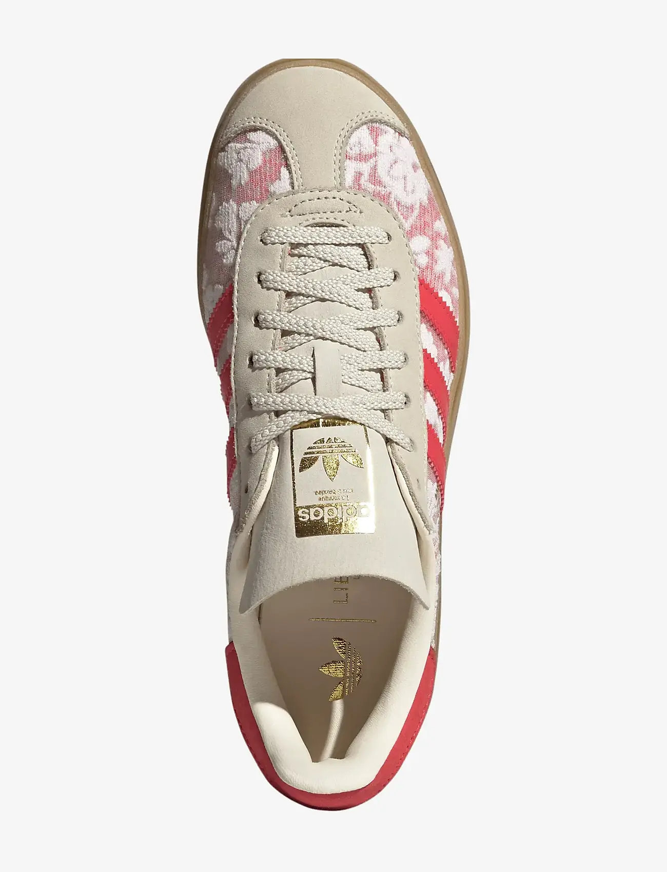 adidas Originals - GAZELLE BOLD W - låga sneakers - ftwwht/crewht/betsca - 4