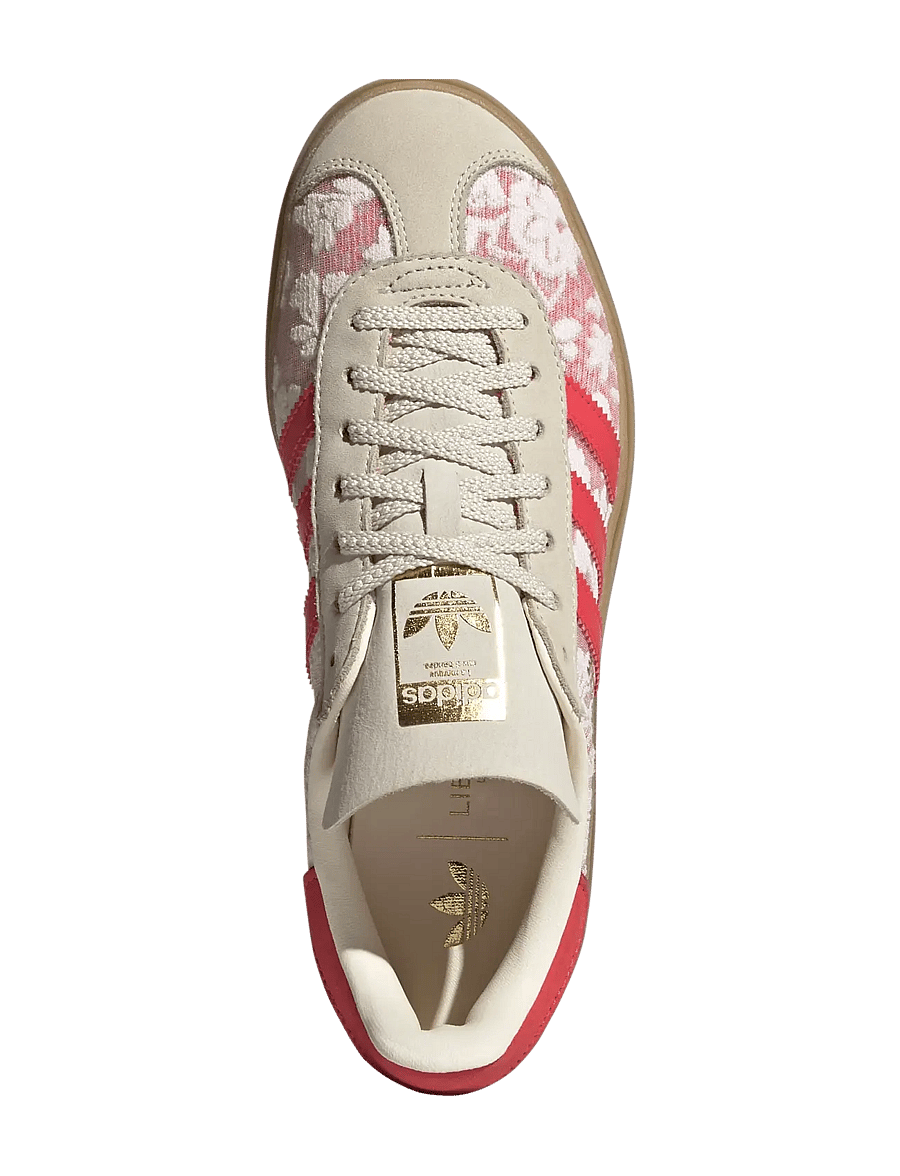 adidas Originals - GAZELLE BOLD W - niedrige sneakers - ftwwht/crewht/betsca - 4