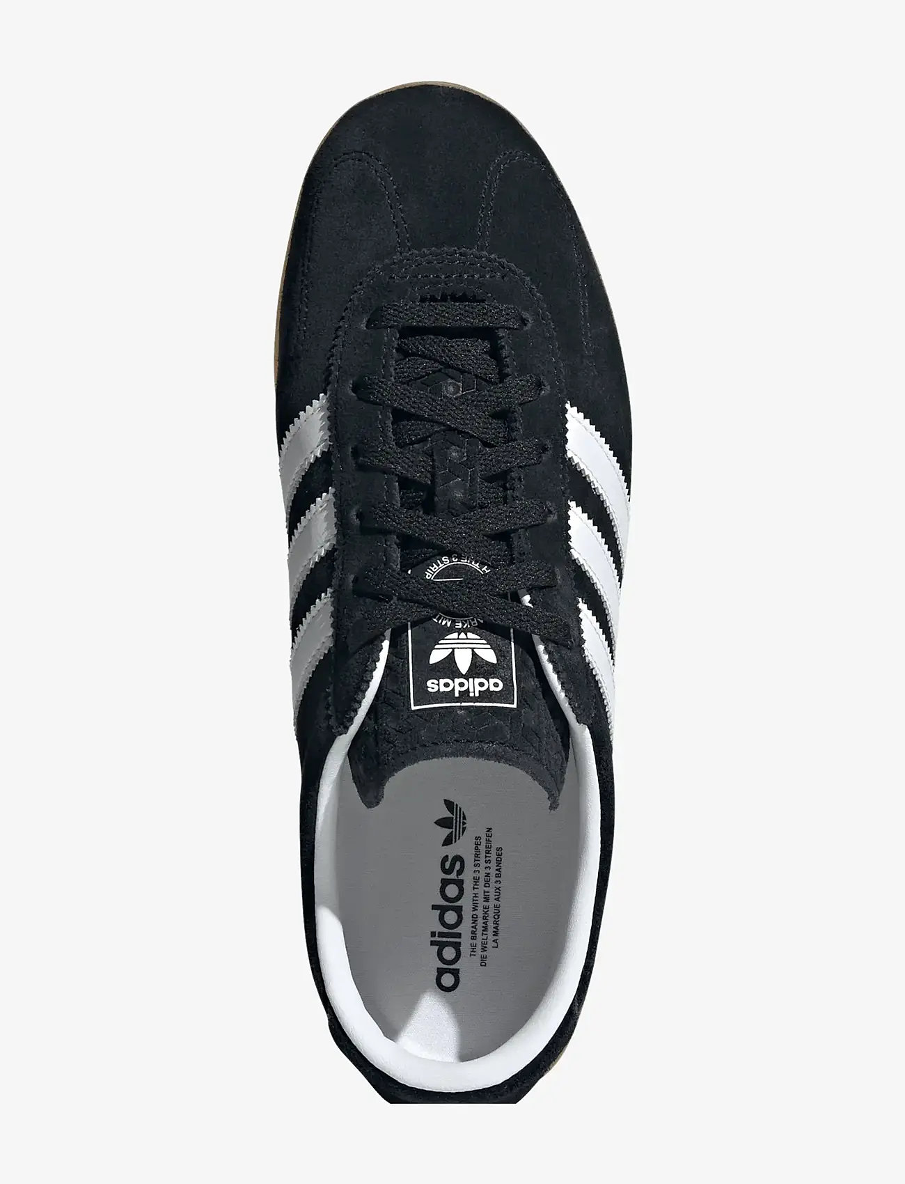 adidas Originals - GAZELLE LO PRO W - lave sneakers - cblack/ftwwht/gum3 - 4