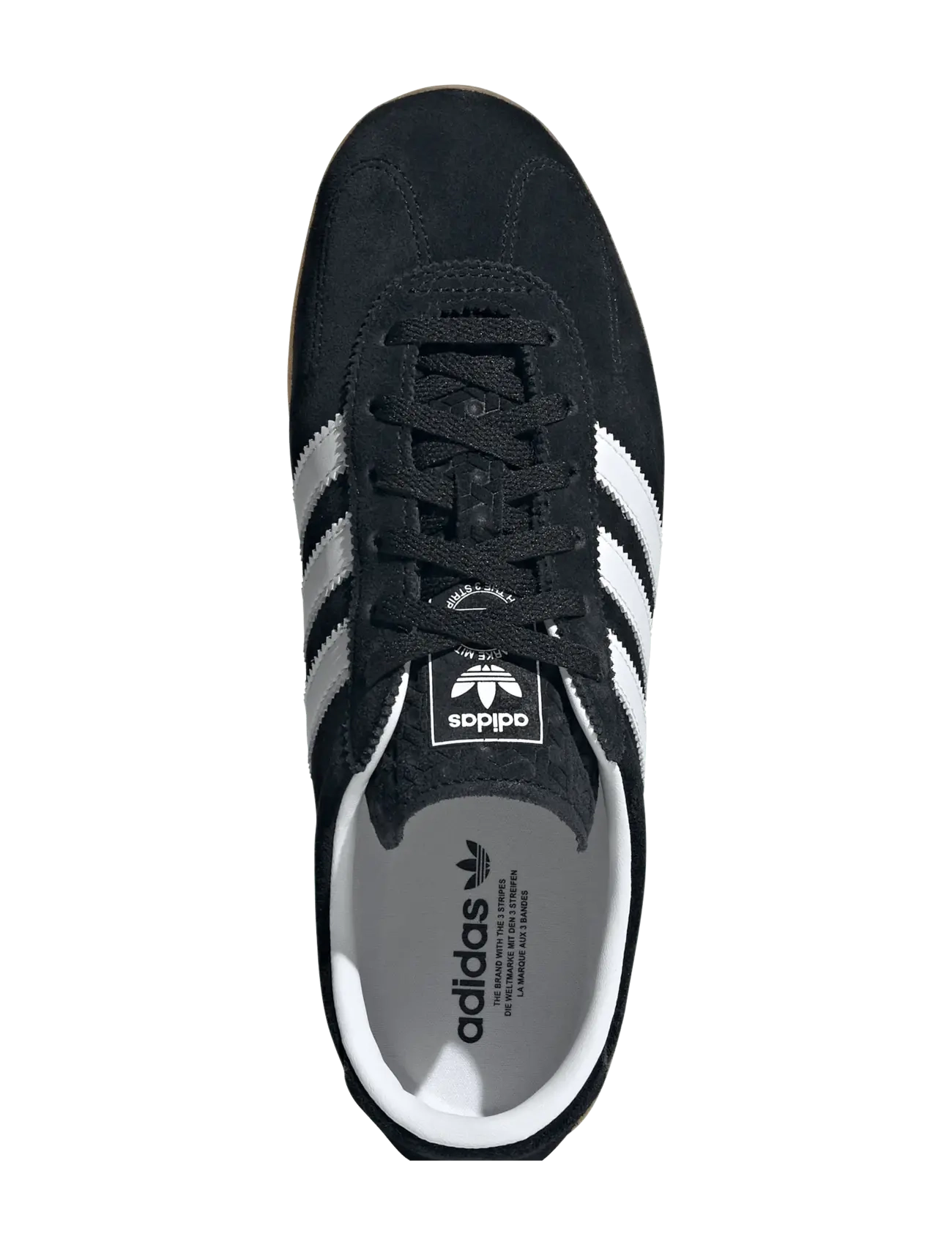 adidas Originals - GAZELLE LO PRO W - baskets basses - cblack/ftwwht/gum3 - 4
