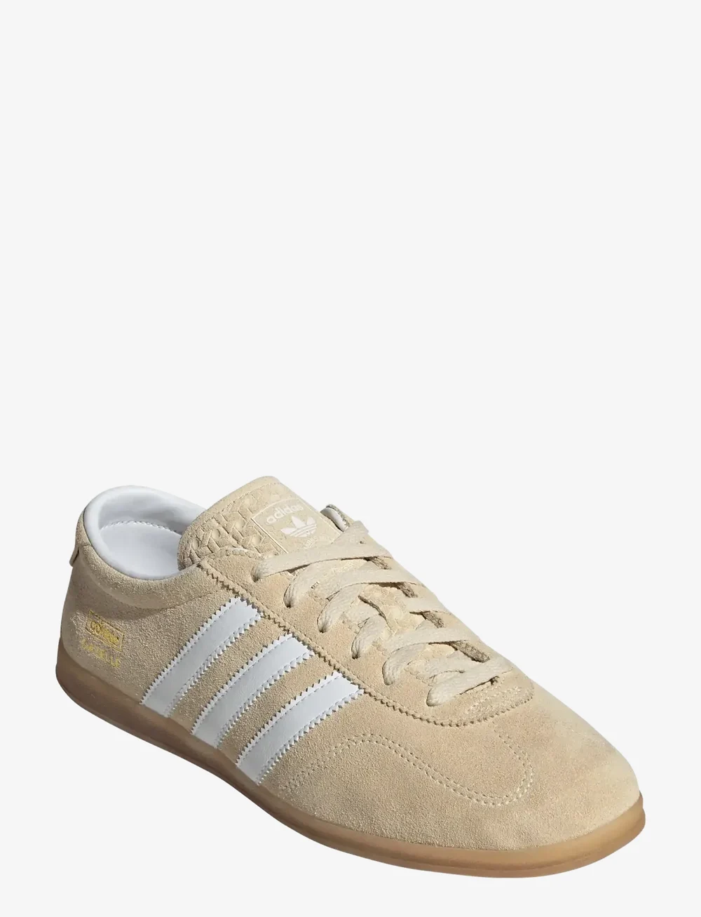 adidas Originals - GAZELLE LO PRO W - låga sneakers - sanstr/ftwwht/gum3 - 0