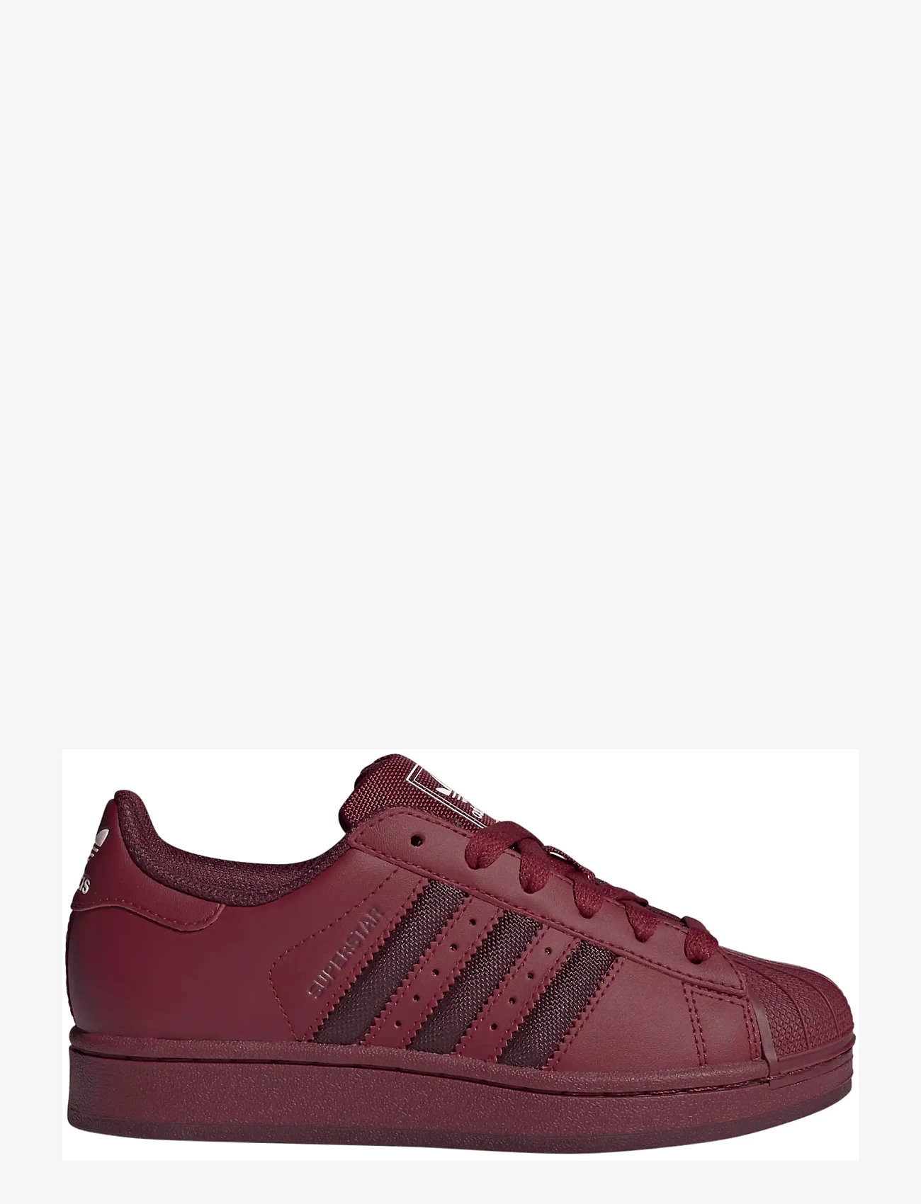 adidas Originals - SUPERSTAR II J - laag sneakers - cburgu/maroon/crewht - 1