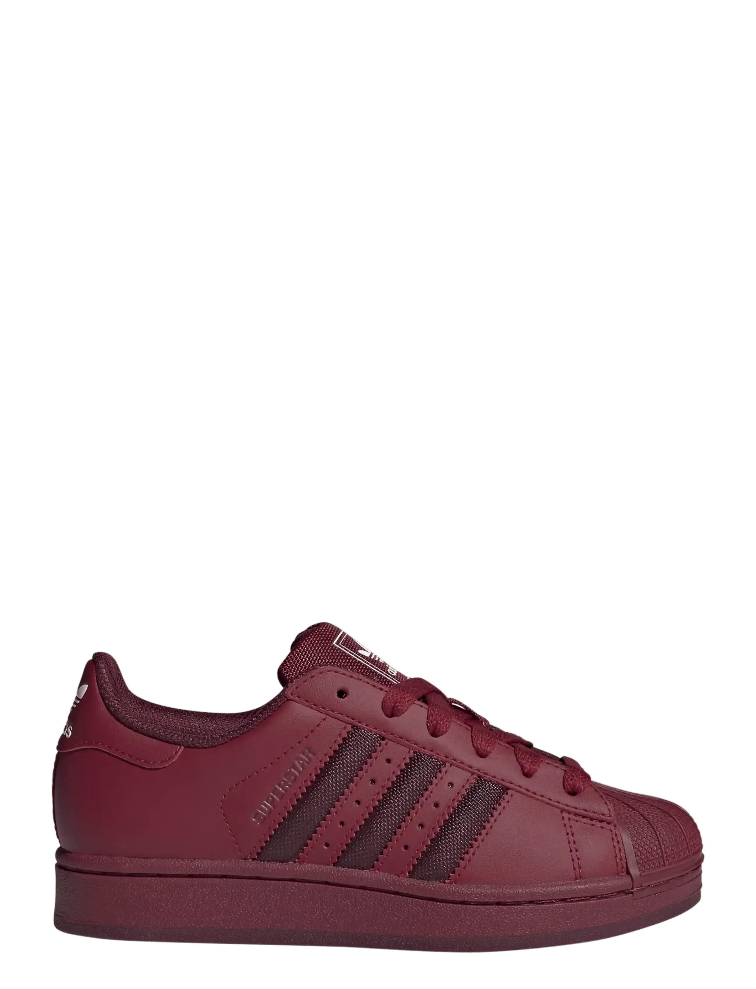adidas Originals - SUPERSTAR II J - lave sneakers - cburgu/maroon/crewht - 1