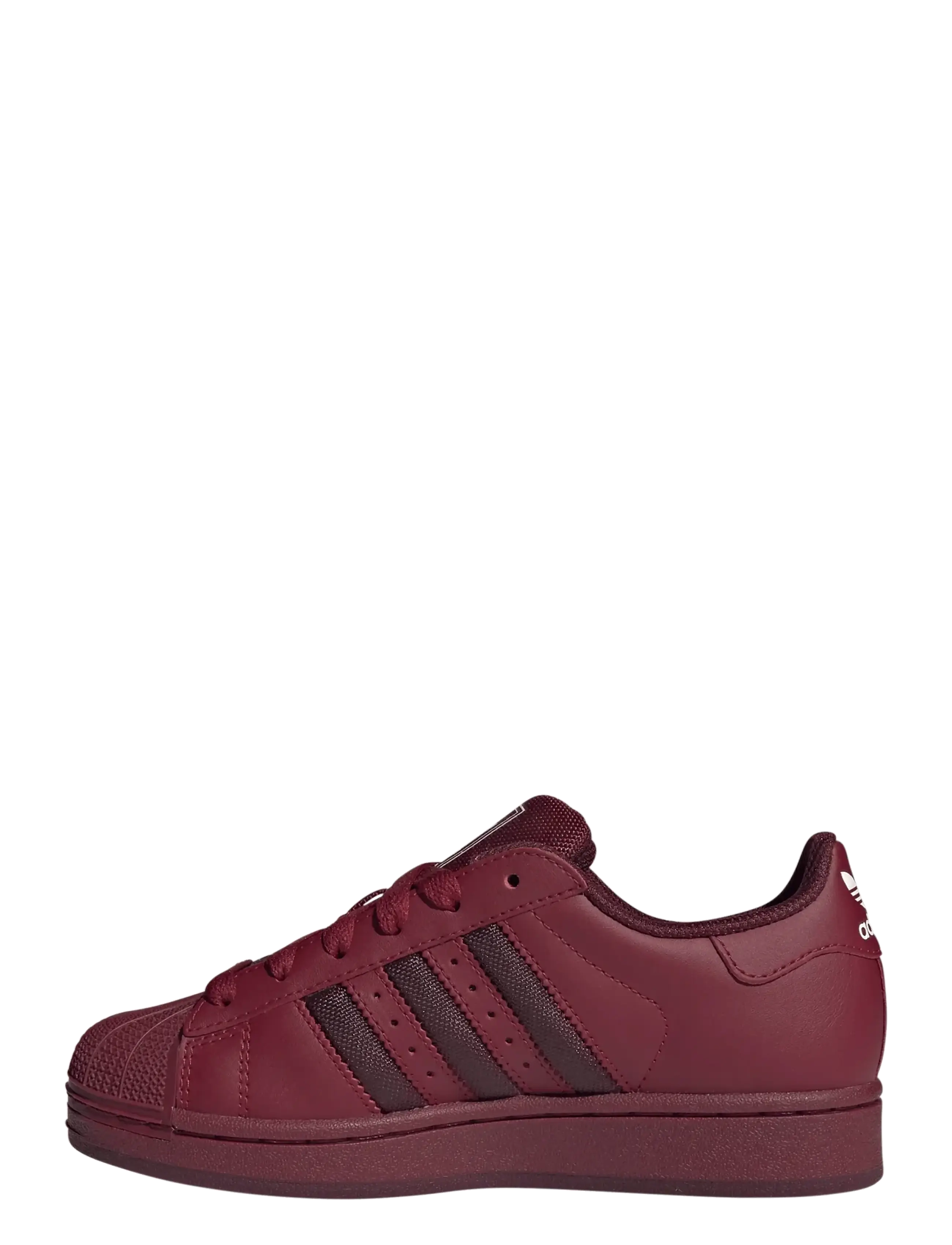 adidas Originals - SUPERSTAR II J - lave sneakers - cburgu/maroon/crewht - 2