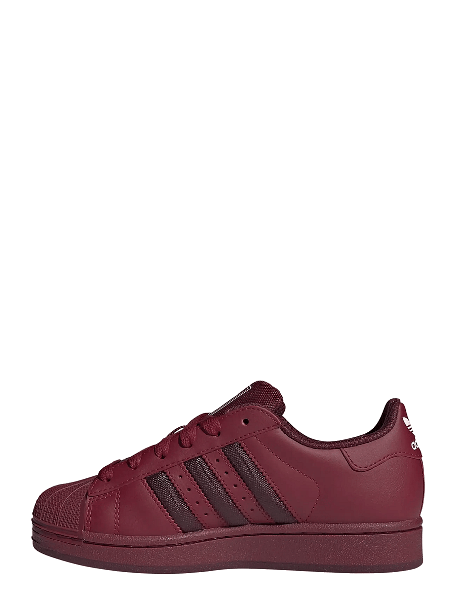 adidas Originals - SUPERSTAR II J - niedriger schnitt - cburgu/maroon/crewht - 2