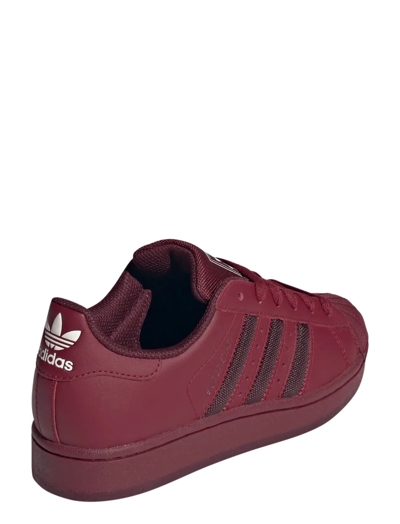 adidas Originals - SUPERSTAR II J - lave sneakers - cburgu/maroon/crewht - 3