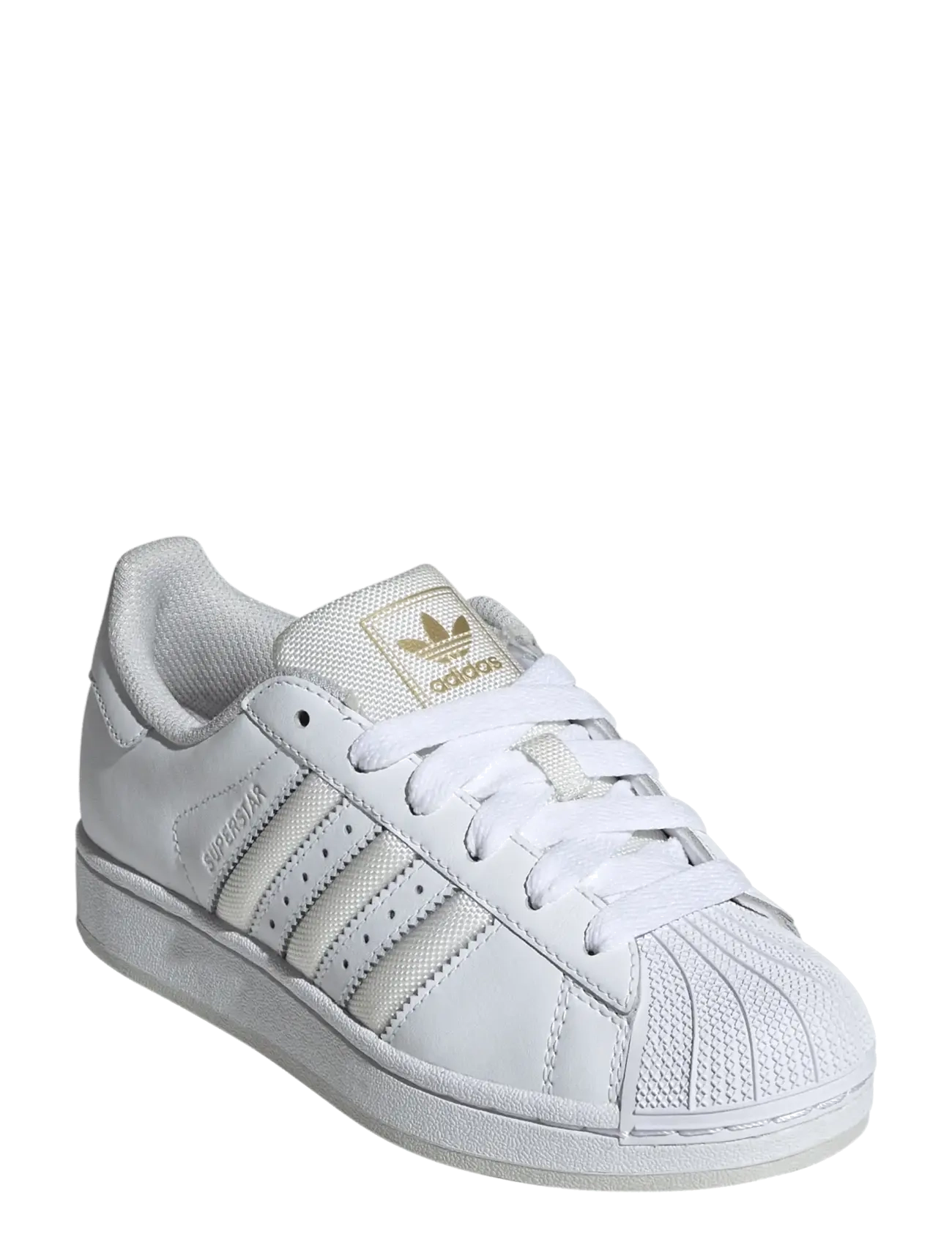 adidas Originals SUPERSTAR II J - Streetwear - FTWWHT/GREONE/GOLDMT / white