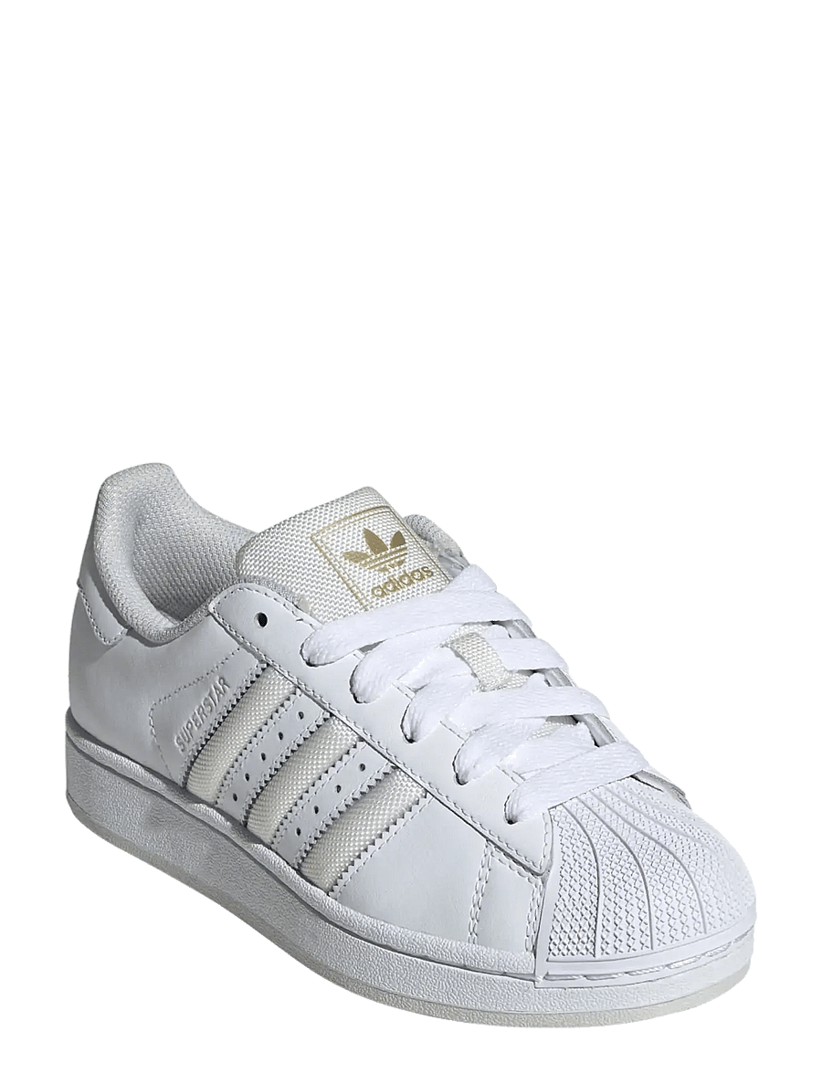 adidas Originals - SUPERSTAR II J - baskets basses - ftwwht/greone/goldmt - 0