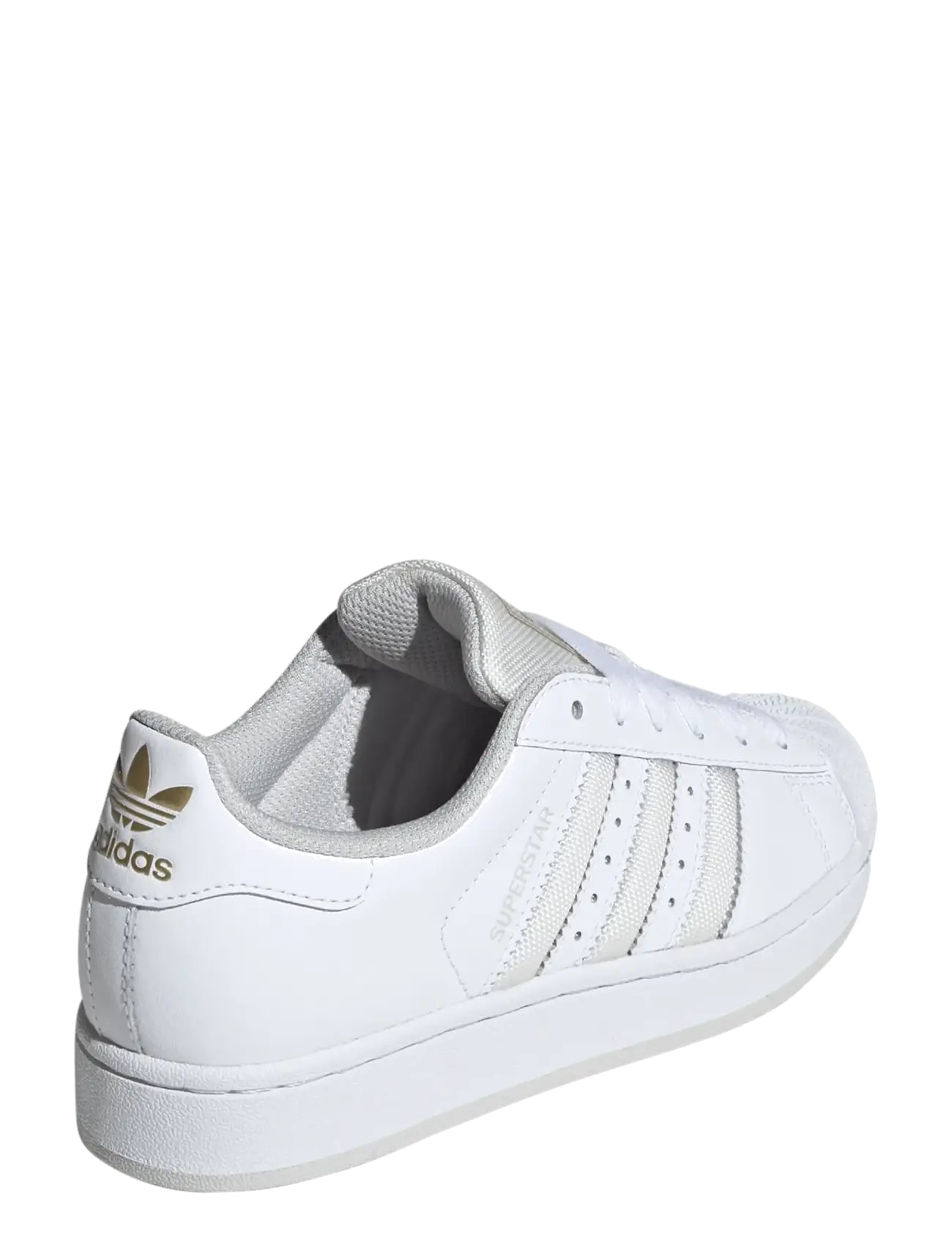 adidas Originals - SUPERSTAR II J - lave sneakers - ftwwht/greone/goldmt - 3