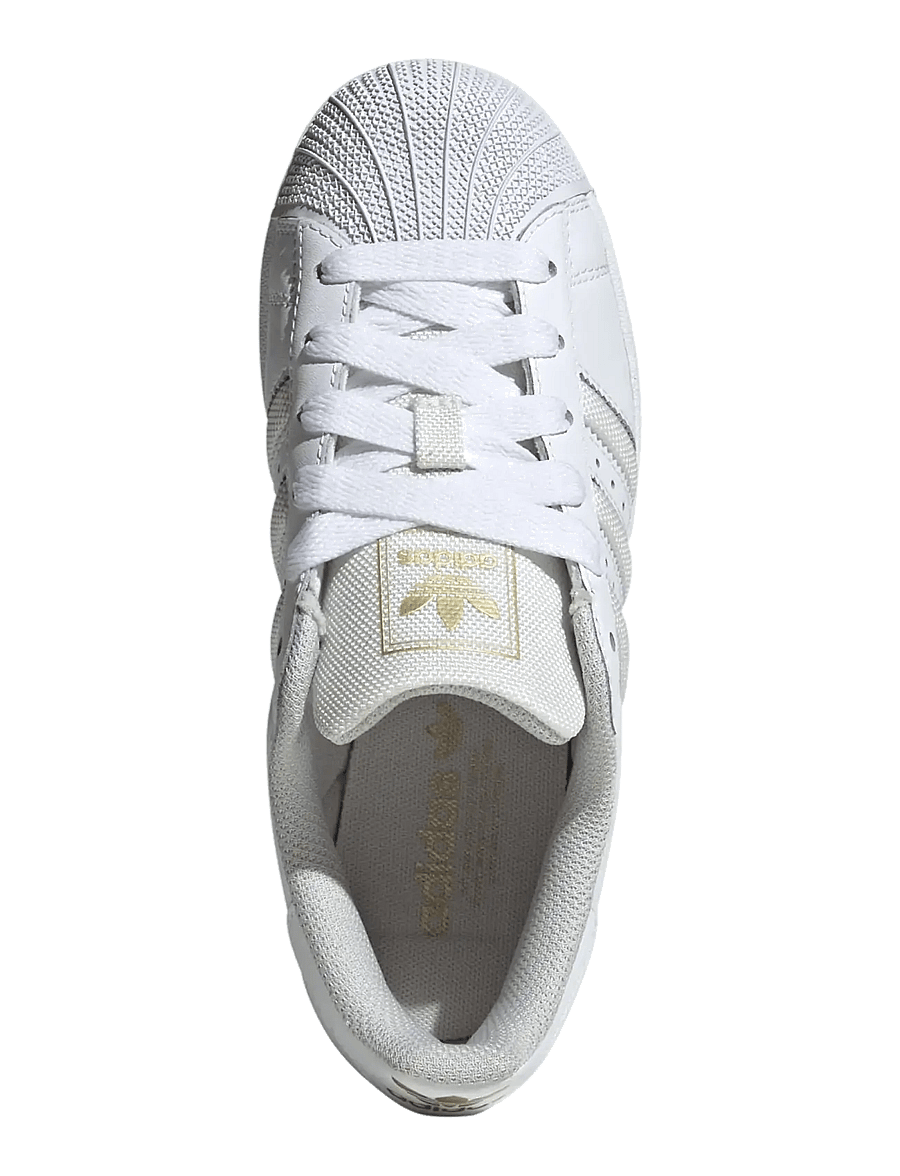 adidas Originals - SUPERSTAR II J - baskets basses - ftwwht/greone/goldmt - 4