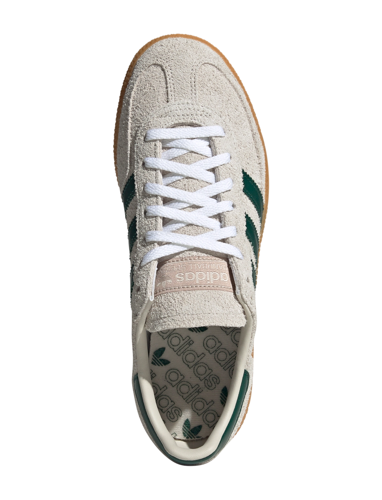 adidas Originals - HANDBALL SPEZIAL W - indendørs sportssko - alumin/cgreen/gum1 - 4