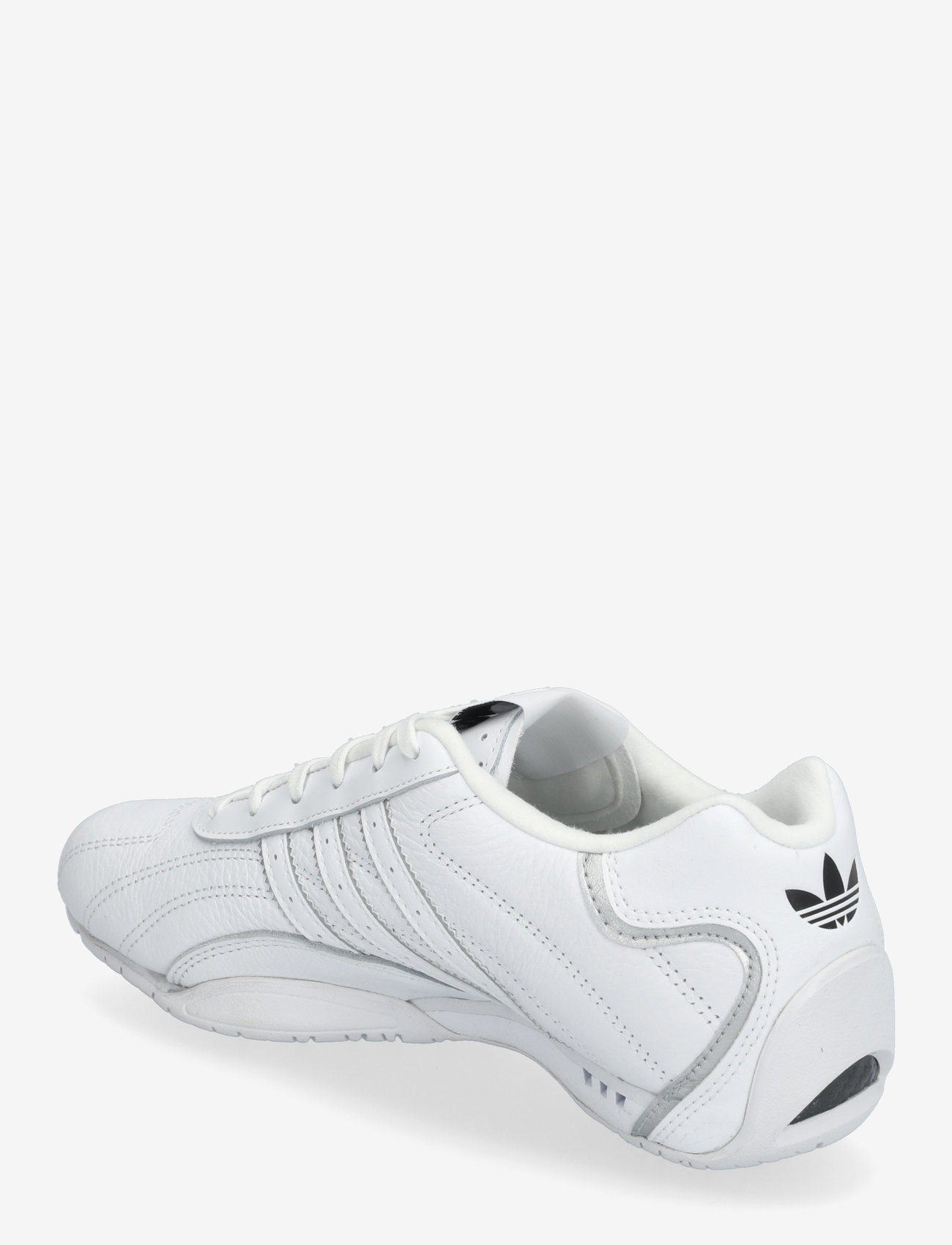 adidas Originals - ADIRACER LO W - inomhusskor - ftwwht/cblack/silvmt - 2