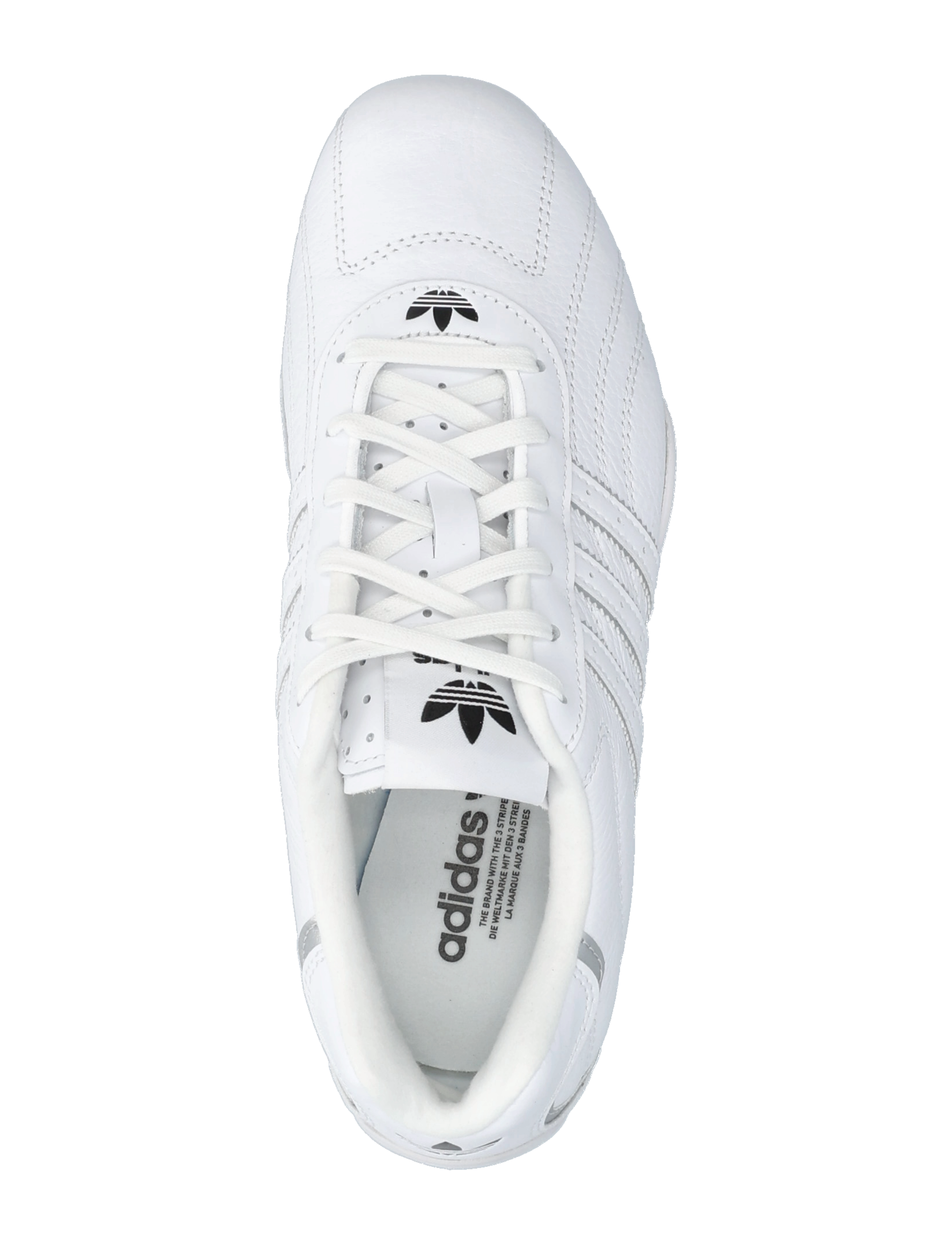 adidas Originals - ADIRACER LO W - indendørs sportssko - ftwwht/cblack/silvmt - 3