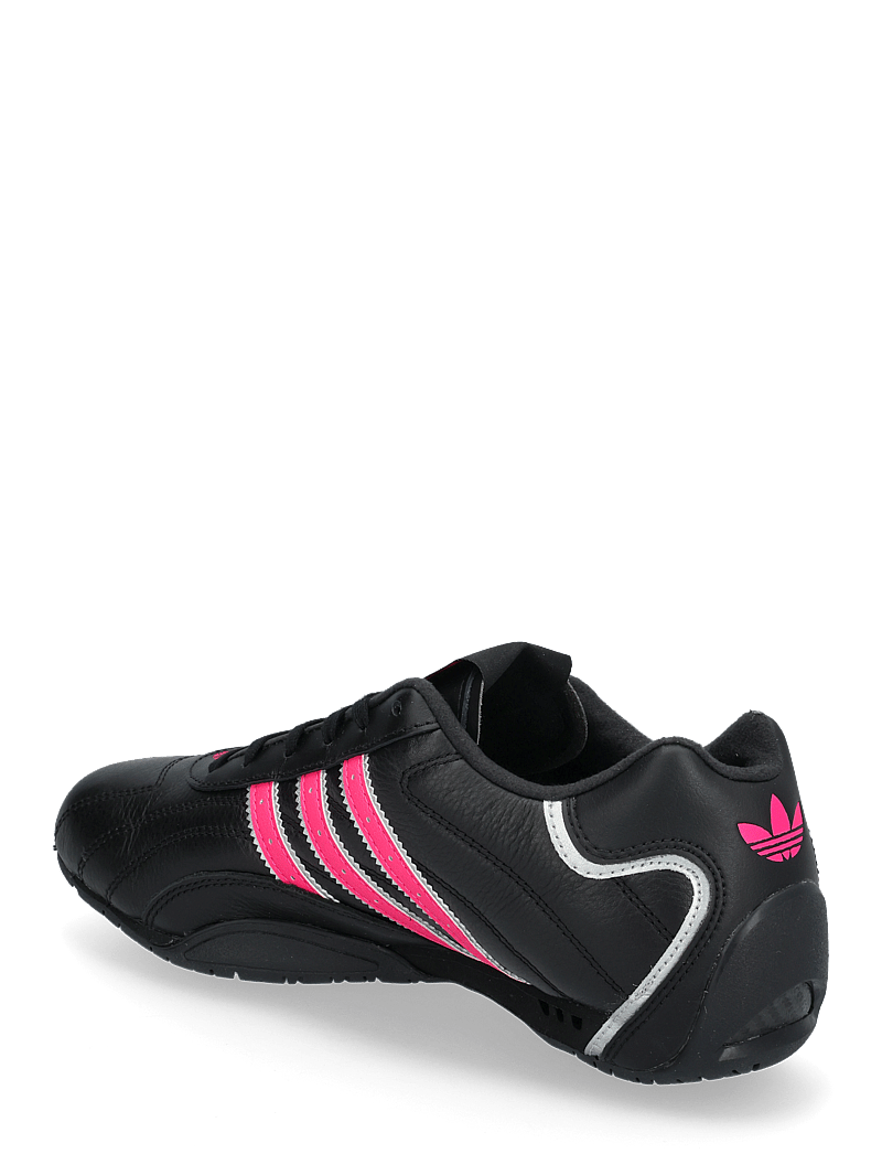 adidas Originals - ADIRACER LO W - inomhusskor - cblack/lucpnk/silvmt - 2