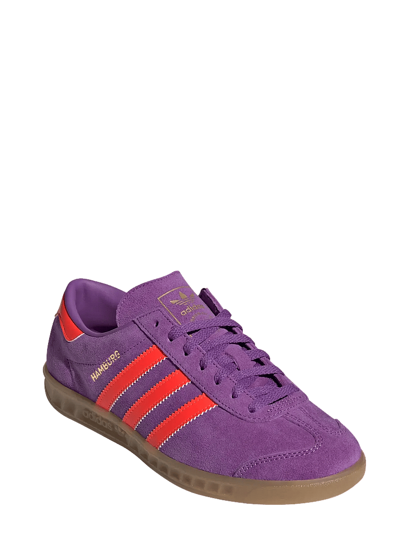 adidas Originals - HAMBURG W - låga sneakers - actpur/solred/goldmt - 0