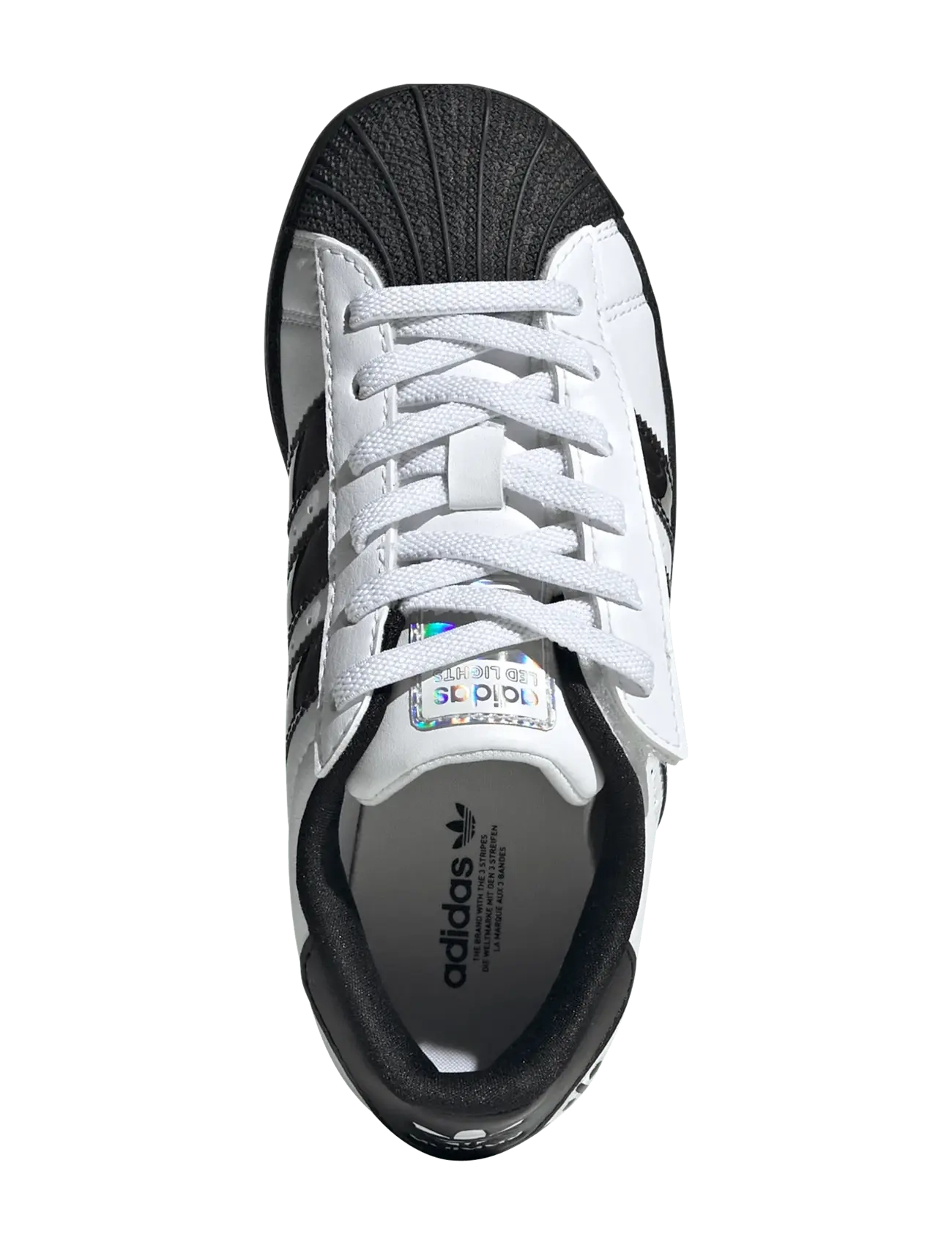 adidas Originals - SUPERSTAR LED LIGHTS CF EL C - baskets basses - ftwwht/cblack/ftwwht - 4