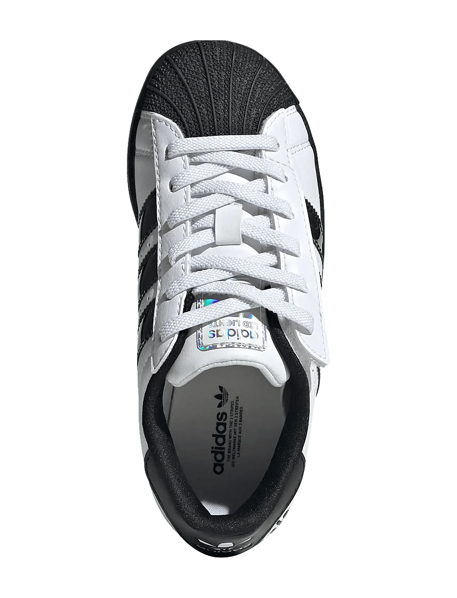 adidas Originals - SUPERSTAR LED LIGHTS CF EL C - baskets basses - ftwwht/cblack/ftwwht - 4