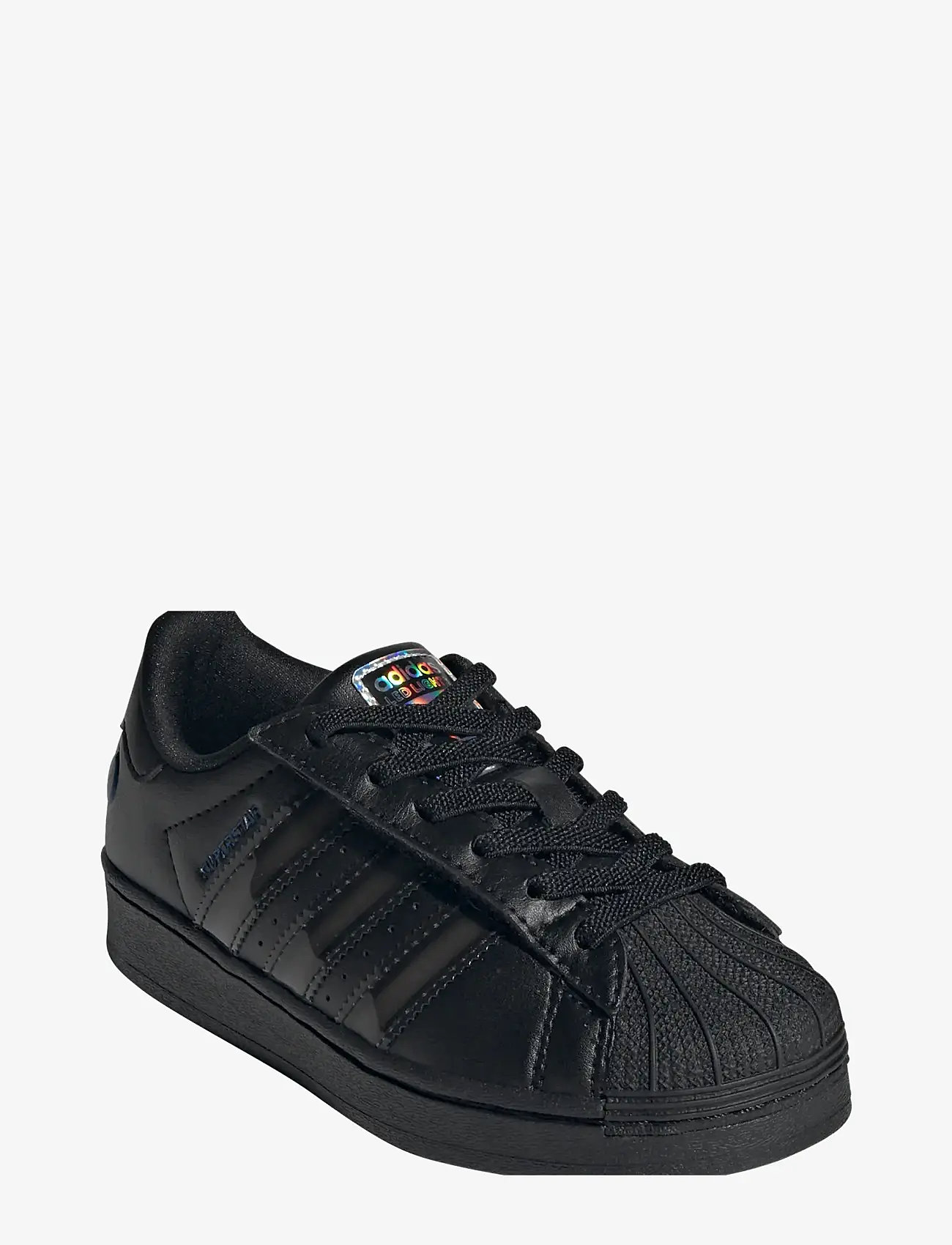adidas Originals - SUPERSTAR LED LIGHTS CF EL C - låga sneakers - cblack/cblack/previo - 0