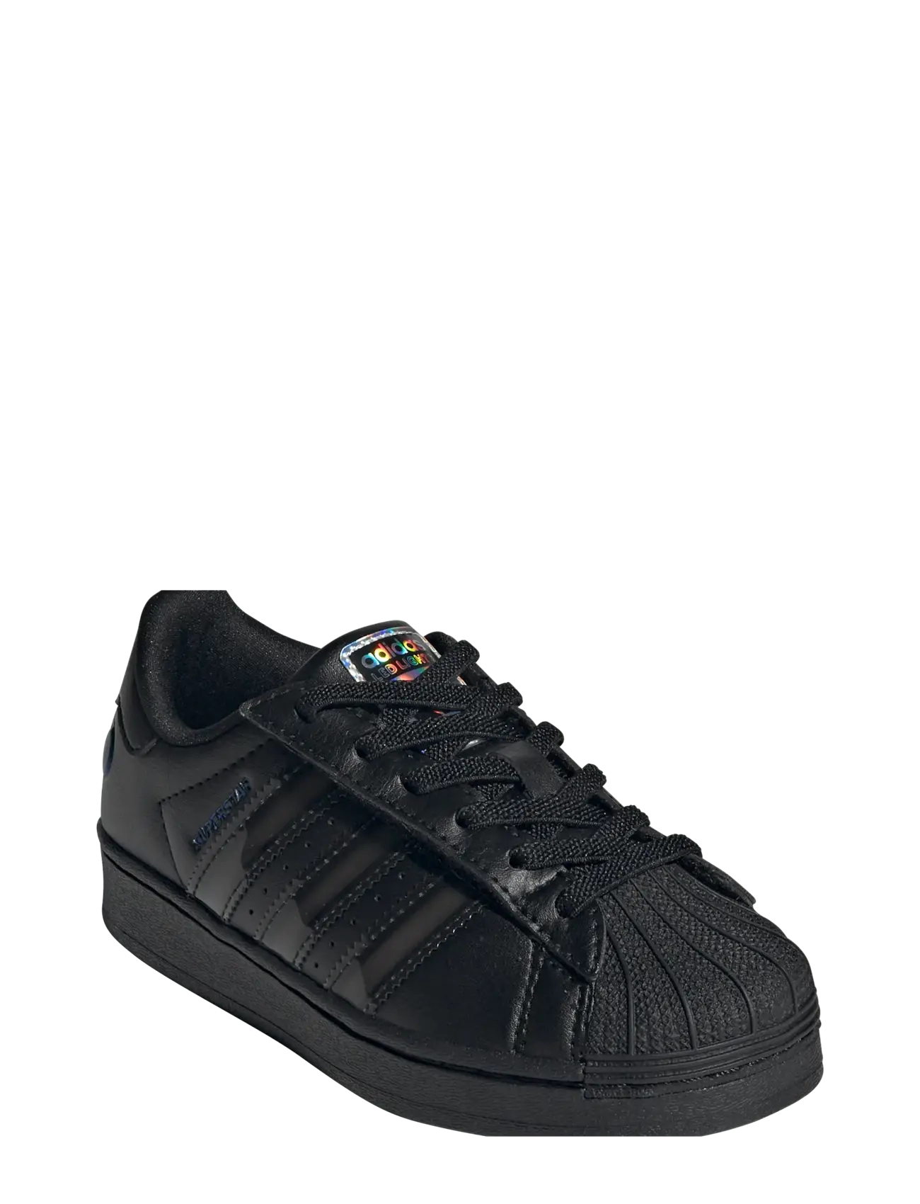 adidas Originals SUPERSTAR LED LIGHTS CF EL C - adidas - CBLACK/CBLACK/PREVIO / black