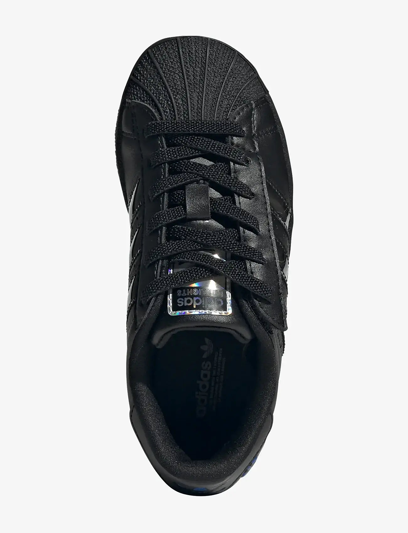 adidas Originals - SUPERSTAR LED LIGHTS CF EL C - låga sneakers - cblack/cblack/previo - 4